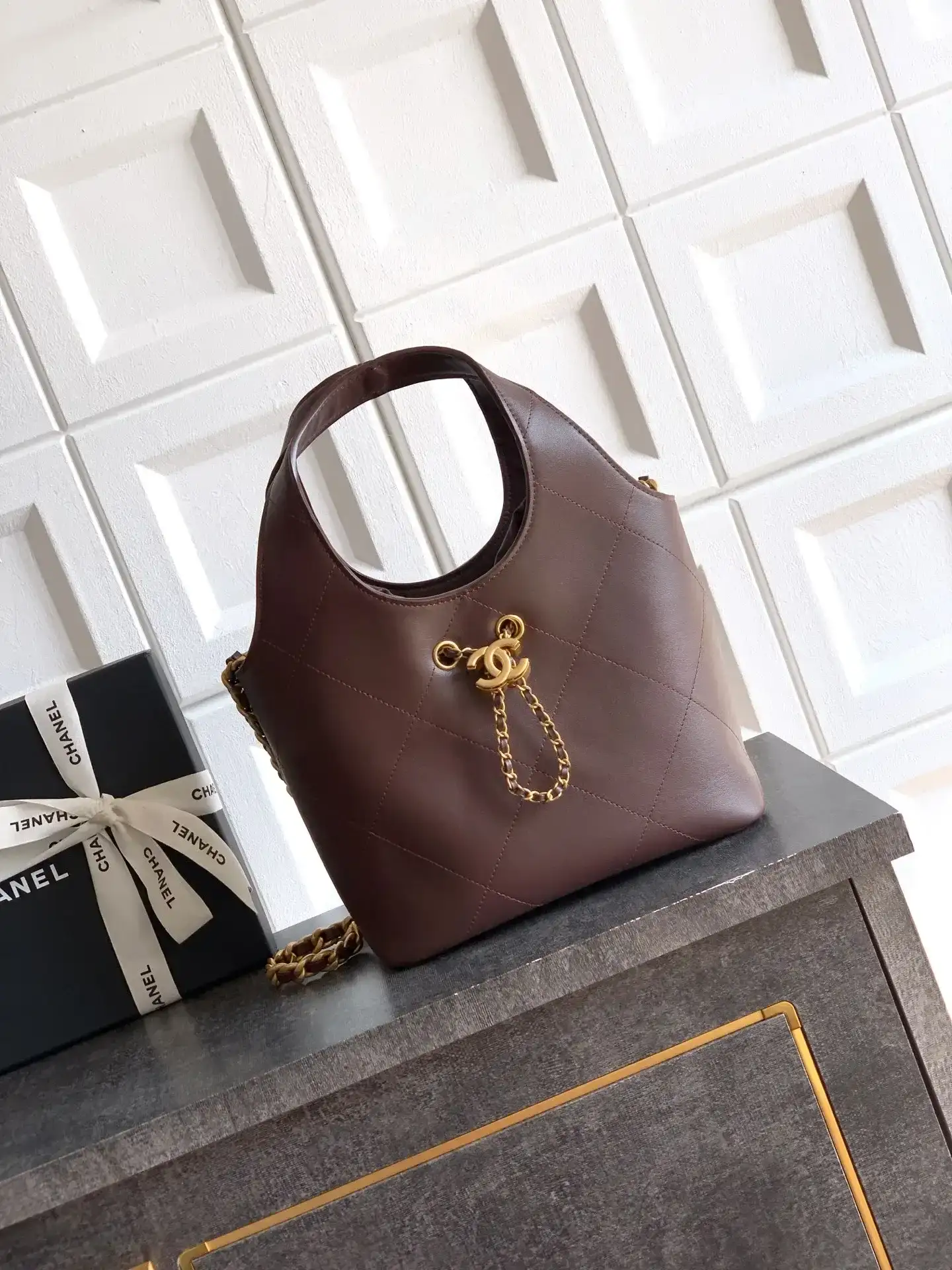 Chanel Quilted Leather Tote Bag product photo from LabelPicks