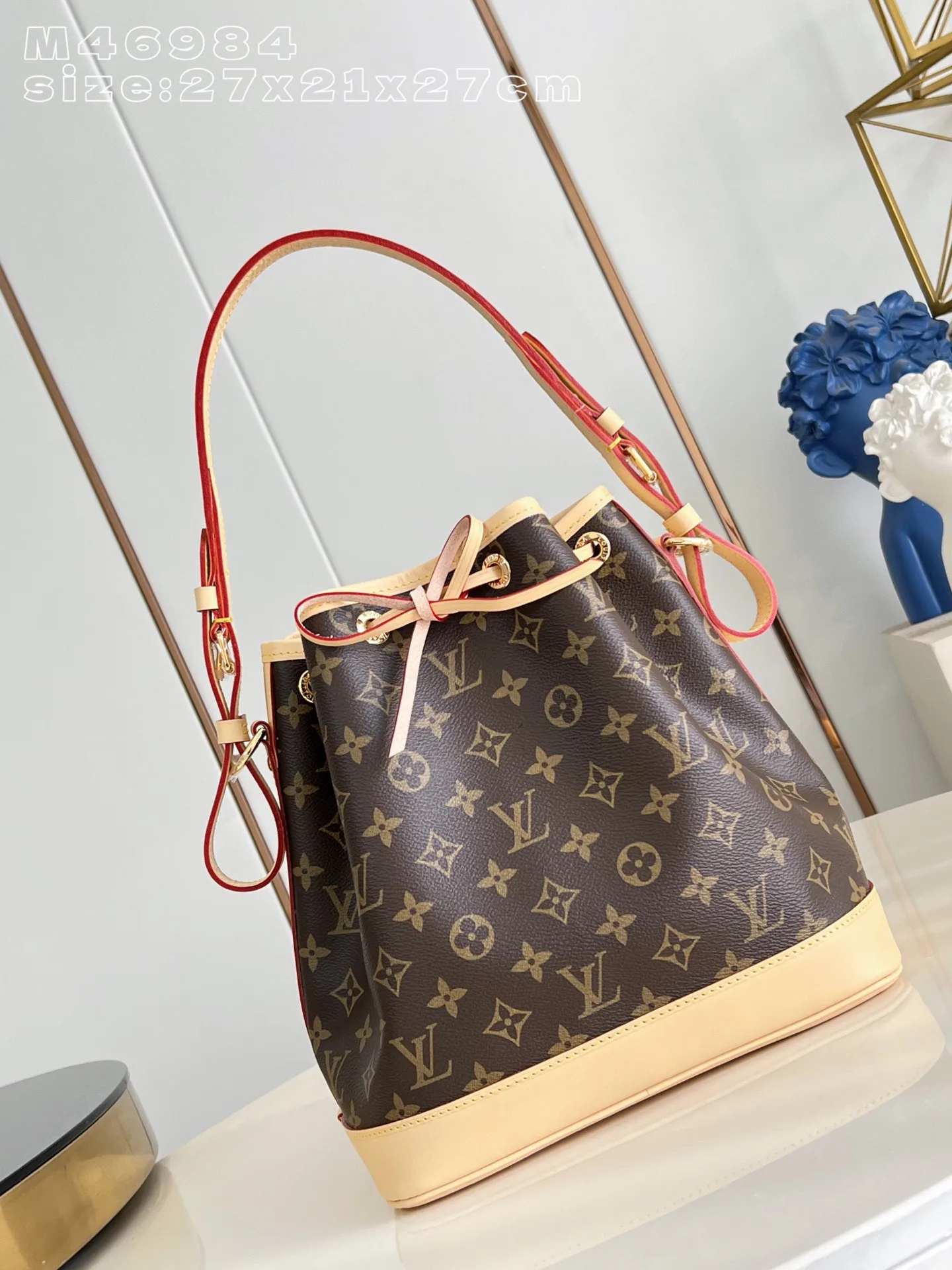 Louis Vuitton Canvas and Leather Bucket Bag product photo from LabelPicks