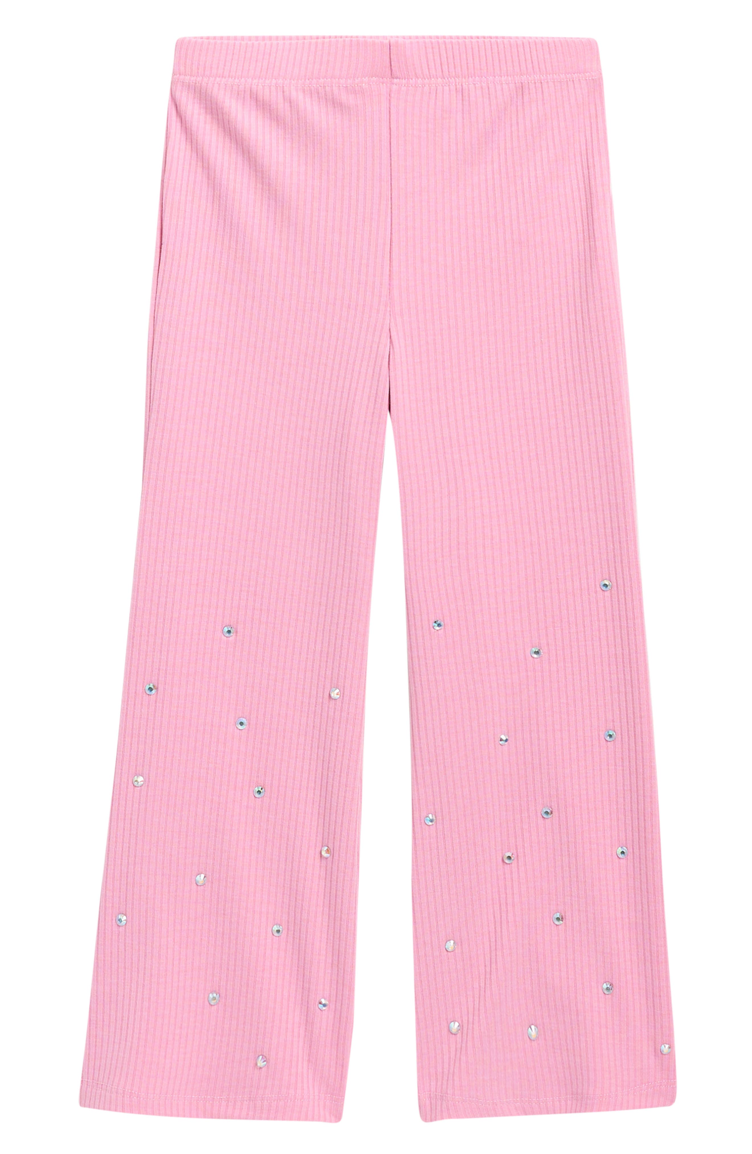 Truly Me Crystal Embellished Flare Leg Pants