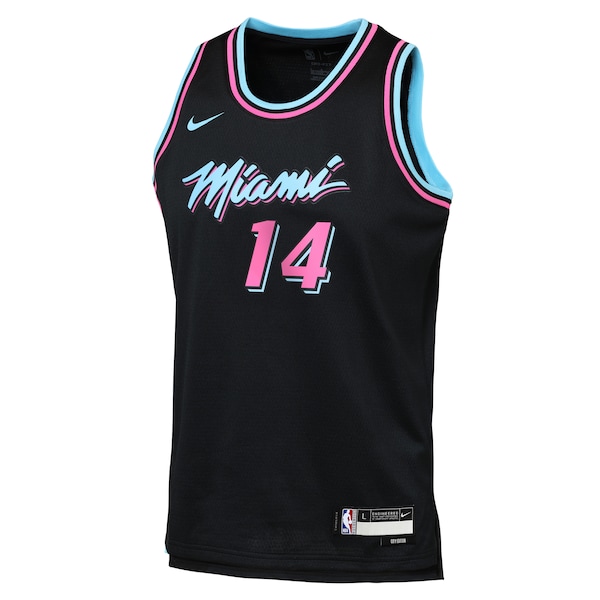 Tyler Herro Miami Heat Nike Youth 2025/26 City Edition Swingman Jersey - Black