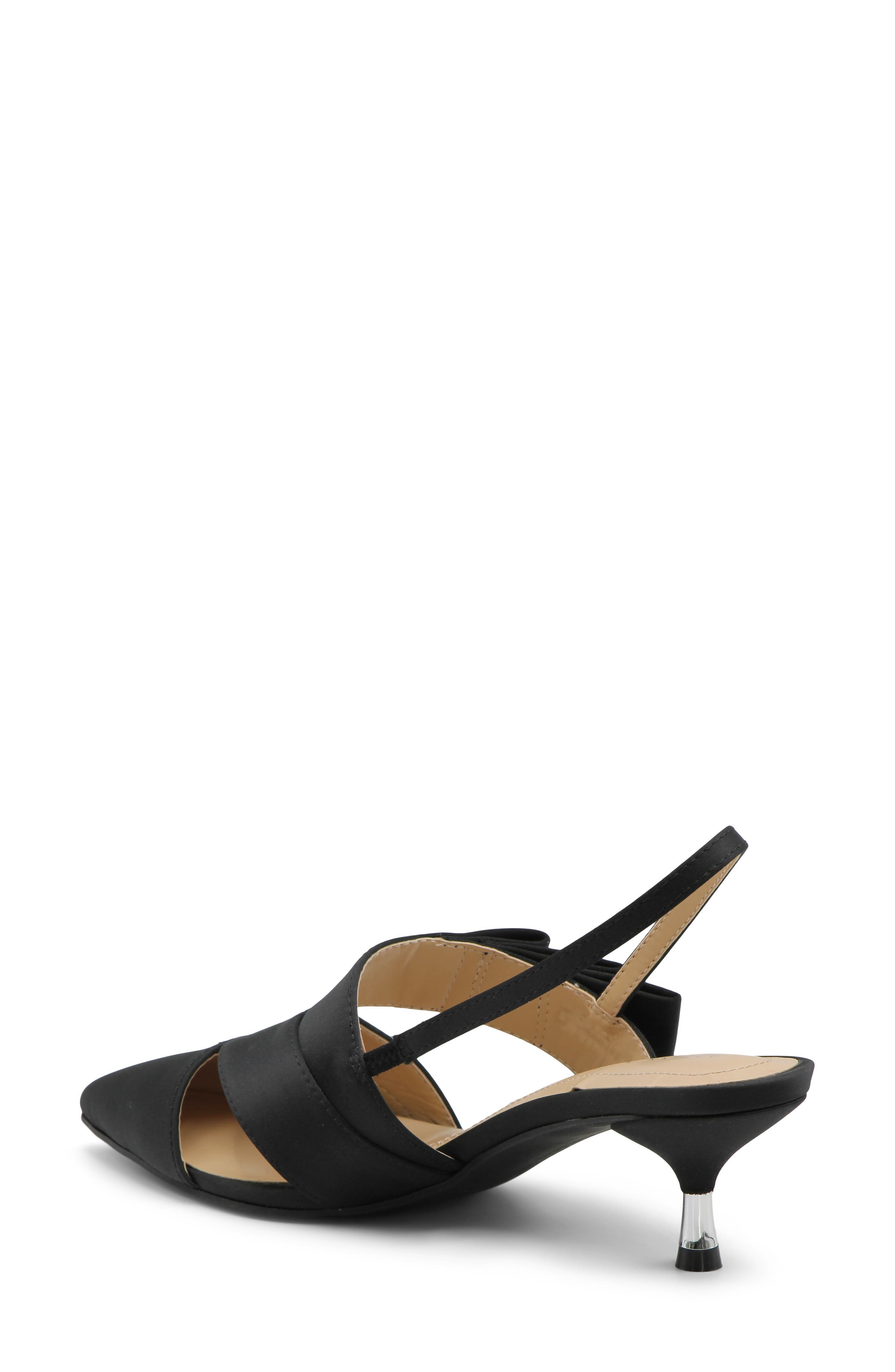 Adrienne Vittadini Sandri Kitten Heel Slingback Pump