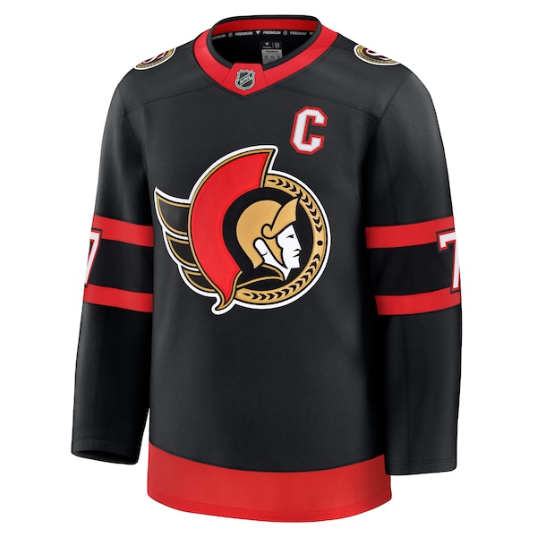 Brady Tkachuk Ottawa Senators  Home Premium Jersey - Black