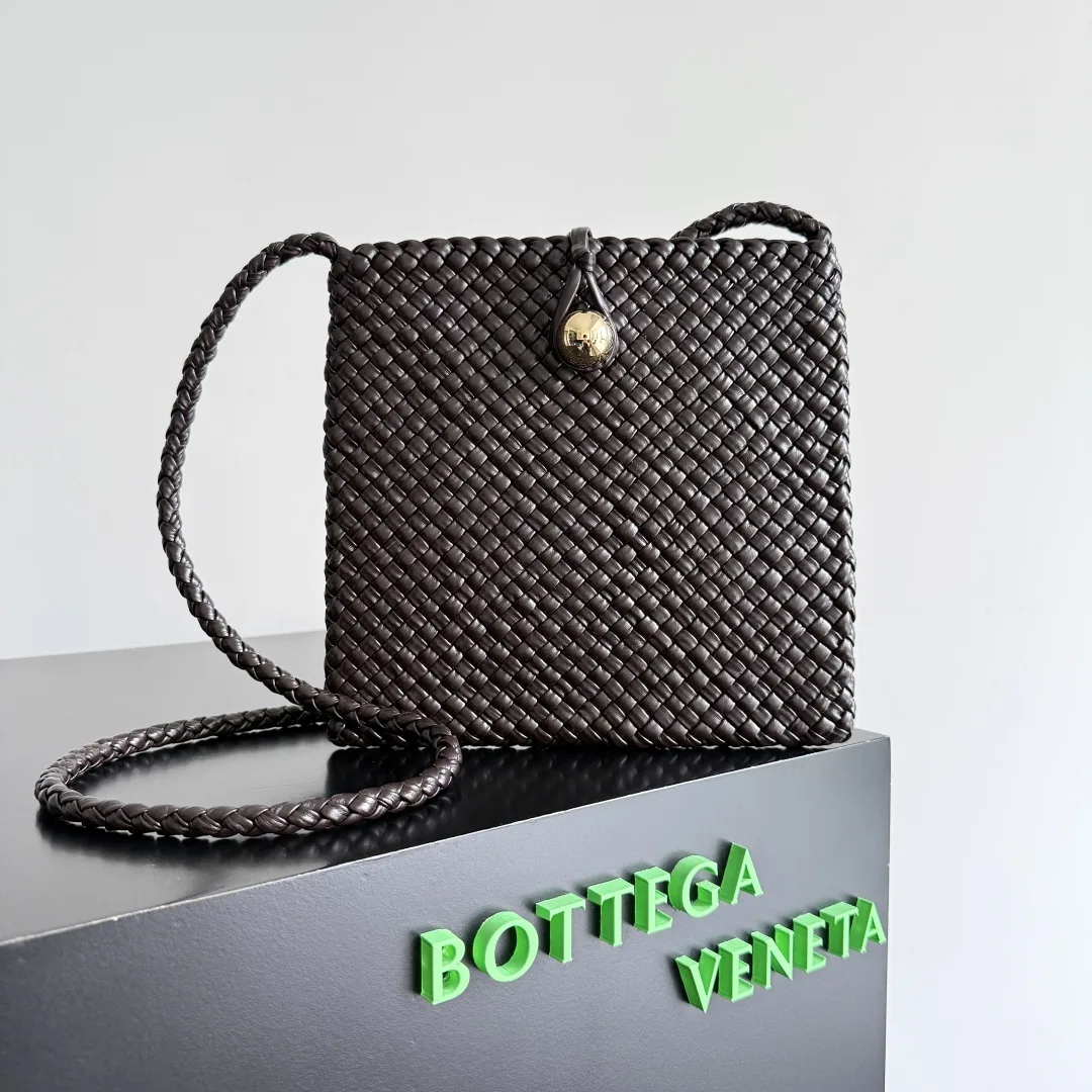 Bottega Veneta Intrecciato Woven Leather Top Handle Bag product photo from LabelPicks