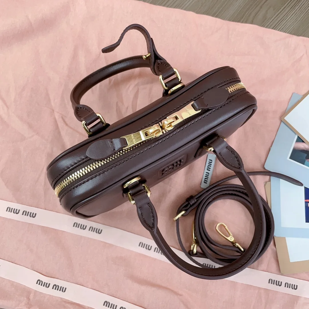 Miu Miu Satin Arcadie Top Handle Bag product photo from LabelPicks