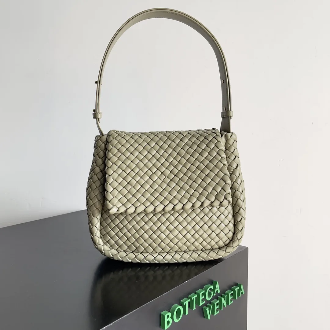 Bottega Veneta Intrecciato Woven Leather Cabat Shoulder Bag product photo from LabelPicks