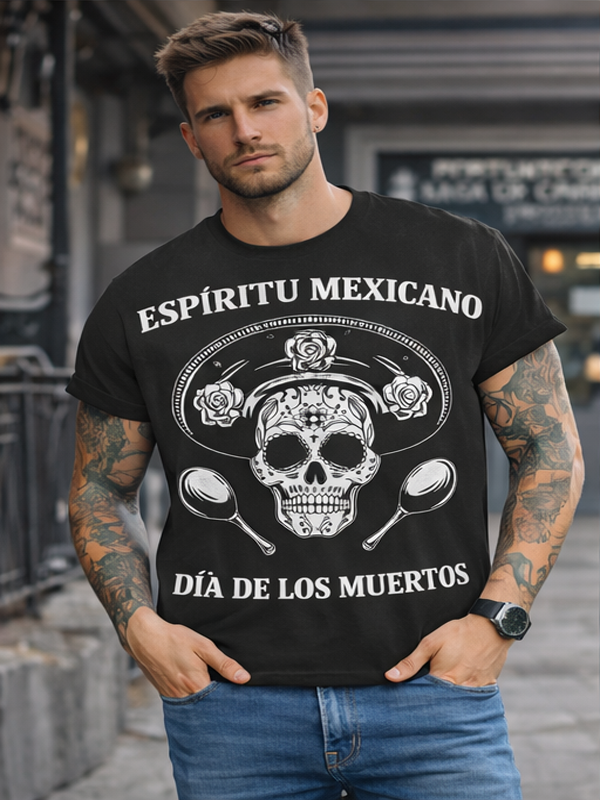 Remera “Alma Mexicana” – Calle y Calavera