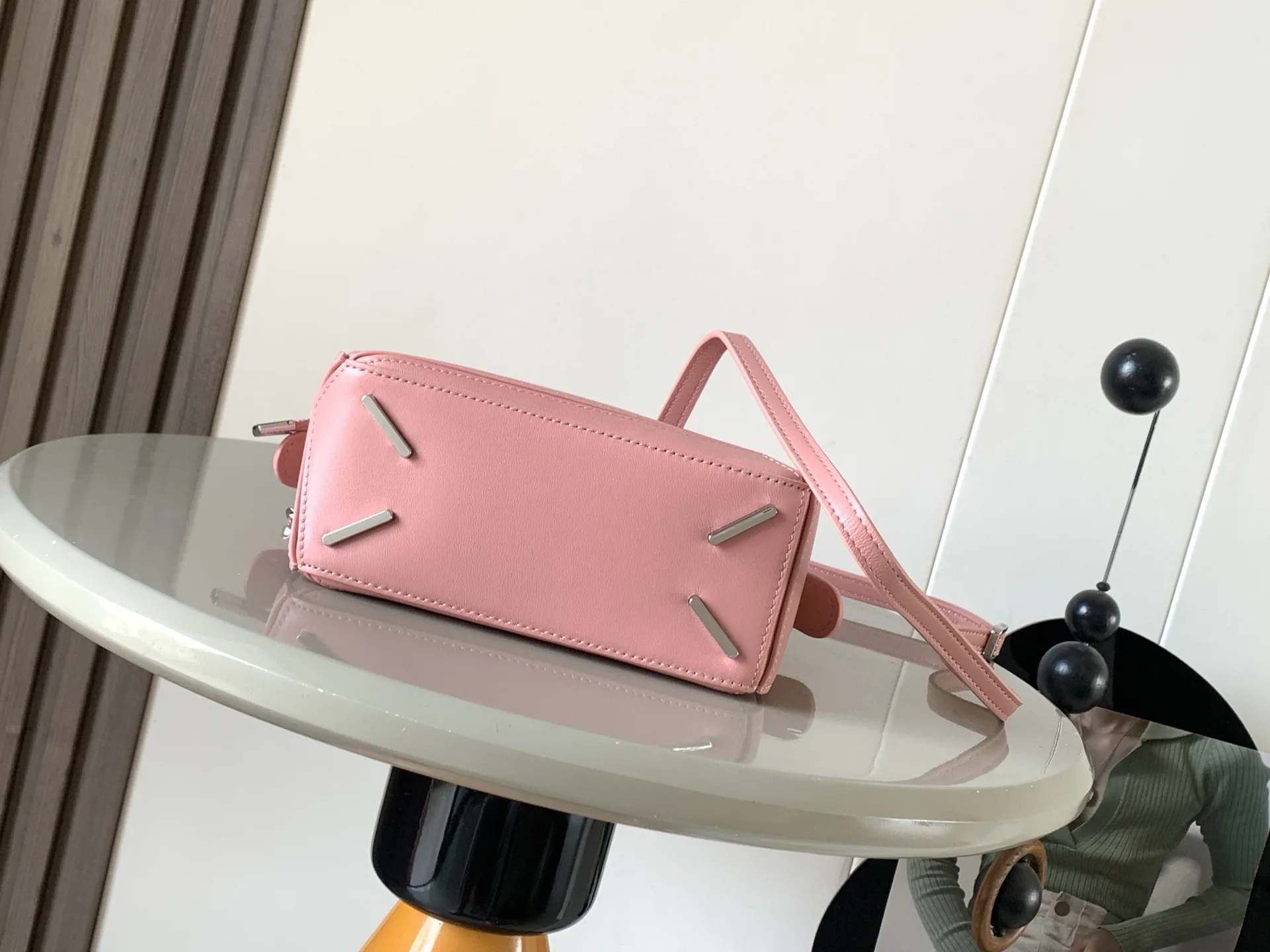 Loewe Pink Puzzle Lambskin Top Handle Bag product photo from LabelPicks