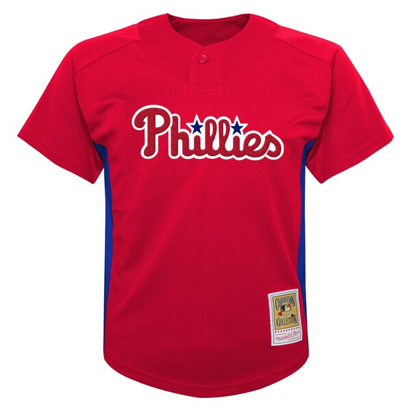 Roy Halladay Philadelphia Phillies  Preschool Cooperstown Collection Mesh Batting Practice Jersey - Red