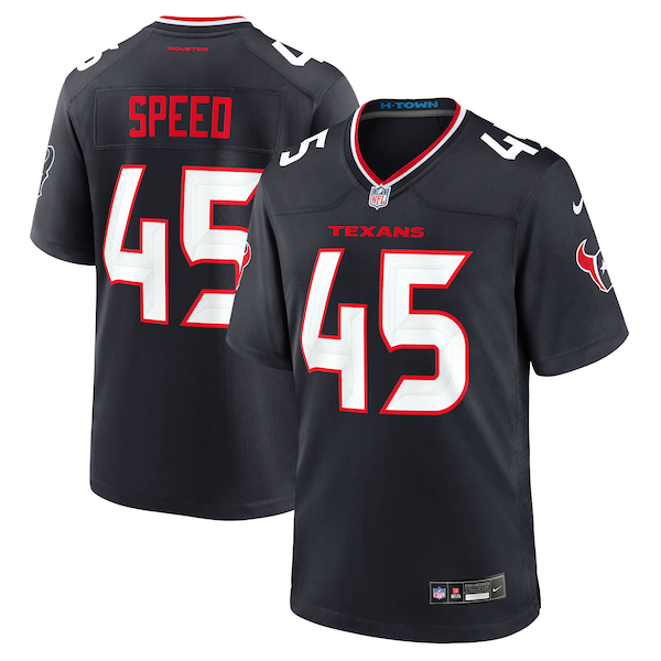 E.J. Speed Houston Texans Nike Team Game Jersey -  Navy