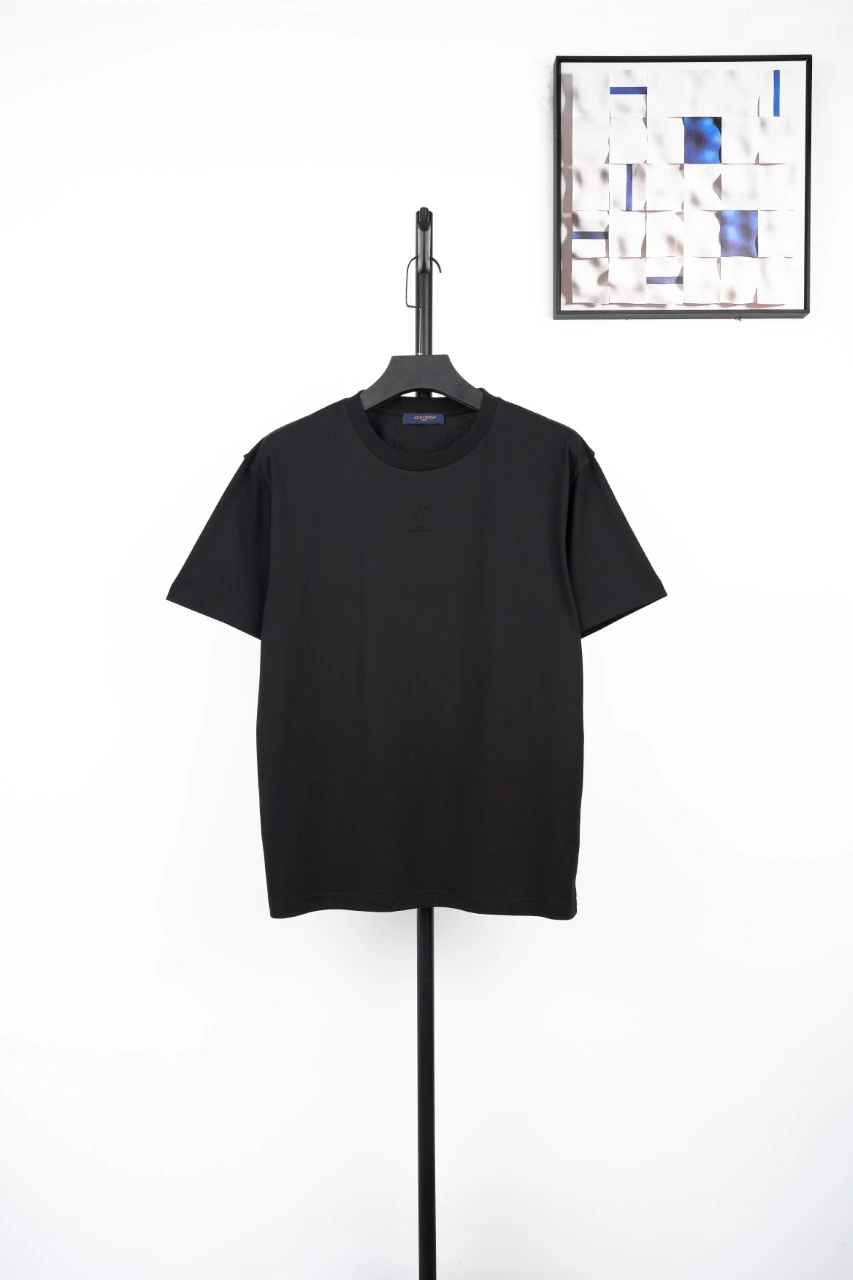 Louis Vuitton Black Embossed T-Shirt product photo from LabelPicks