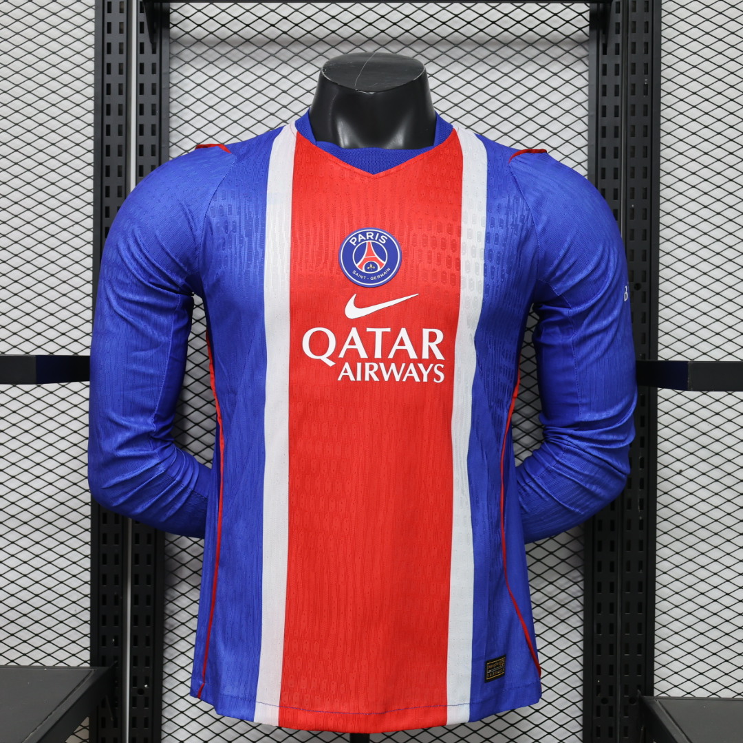PSG Home Long Sleeves Jersey Player Version 26/27 1:1 Thai Quality