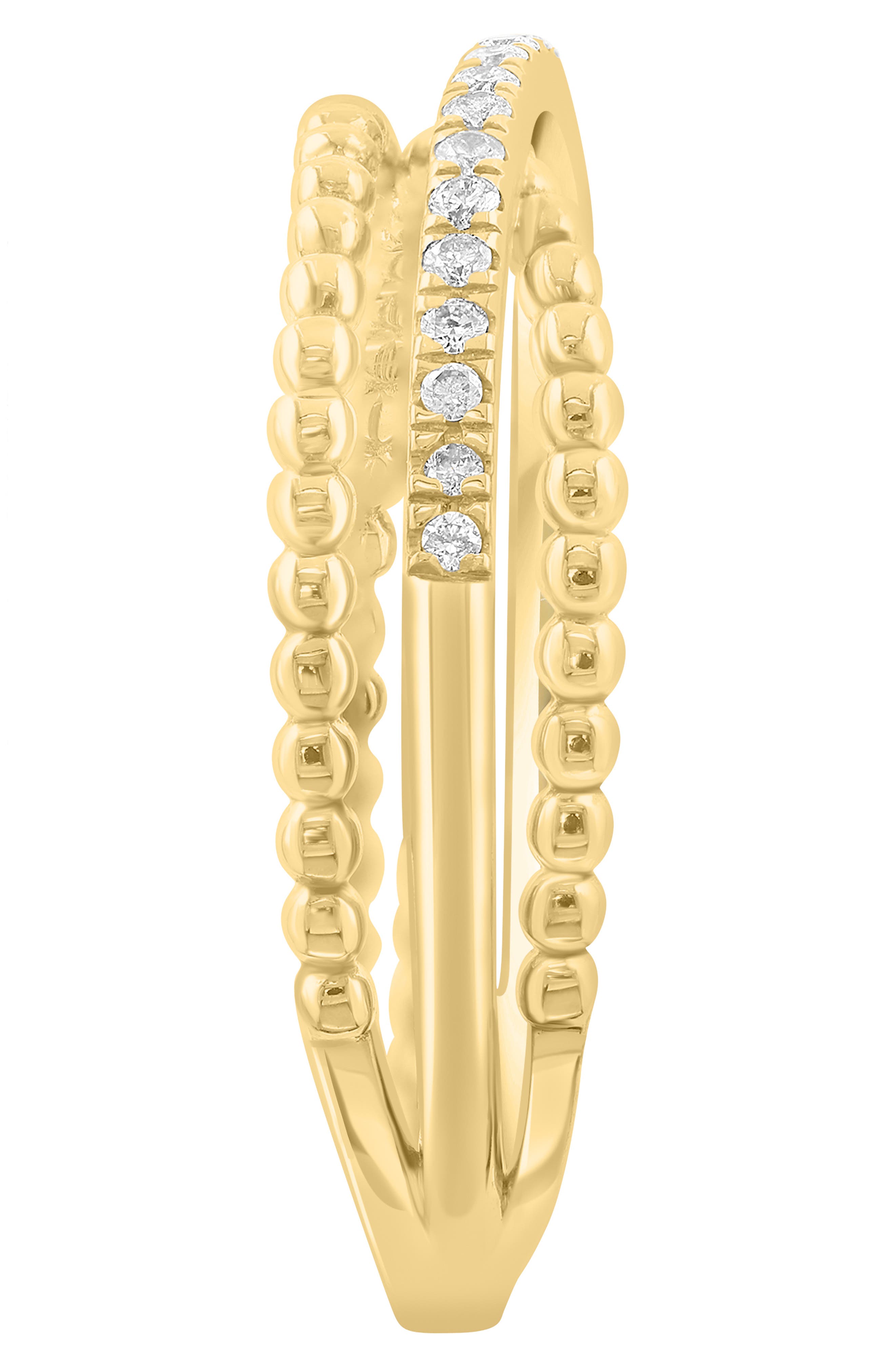 EFFY Diamond Crossover Ring