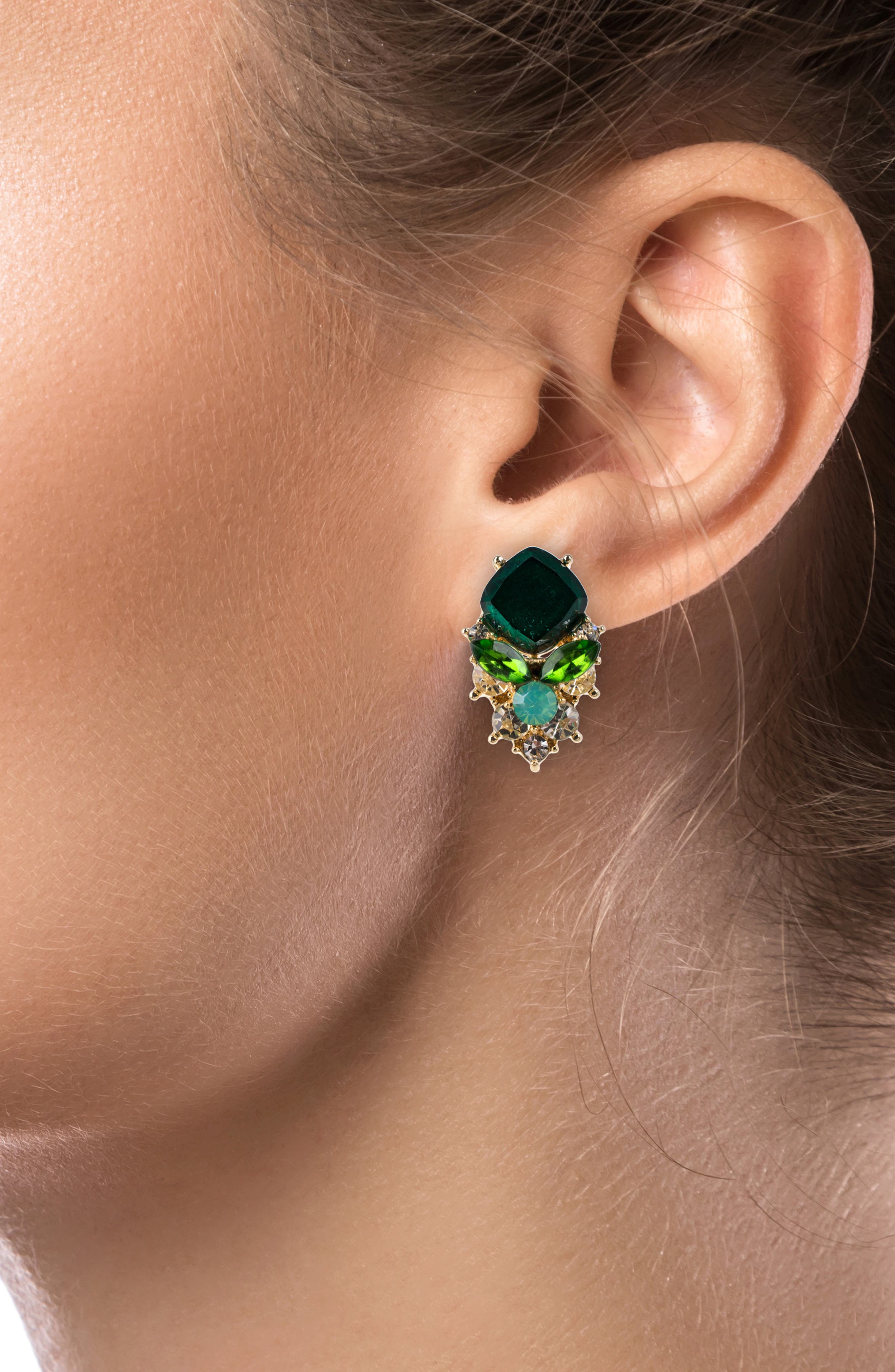 JARDIN Crystal Stud Earrings (Nordstrom Exclusive)