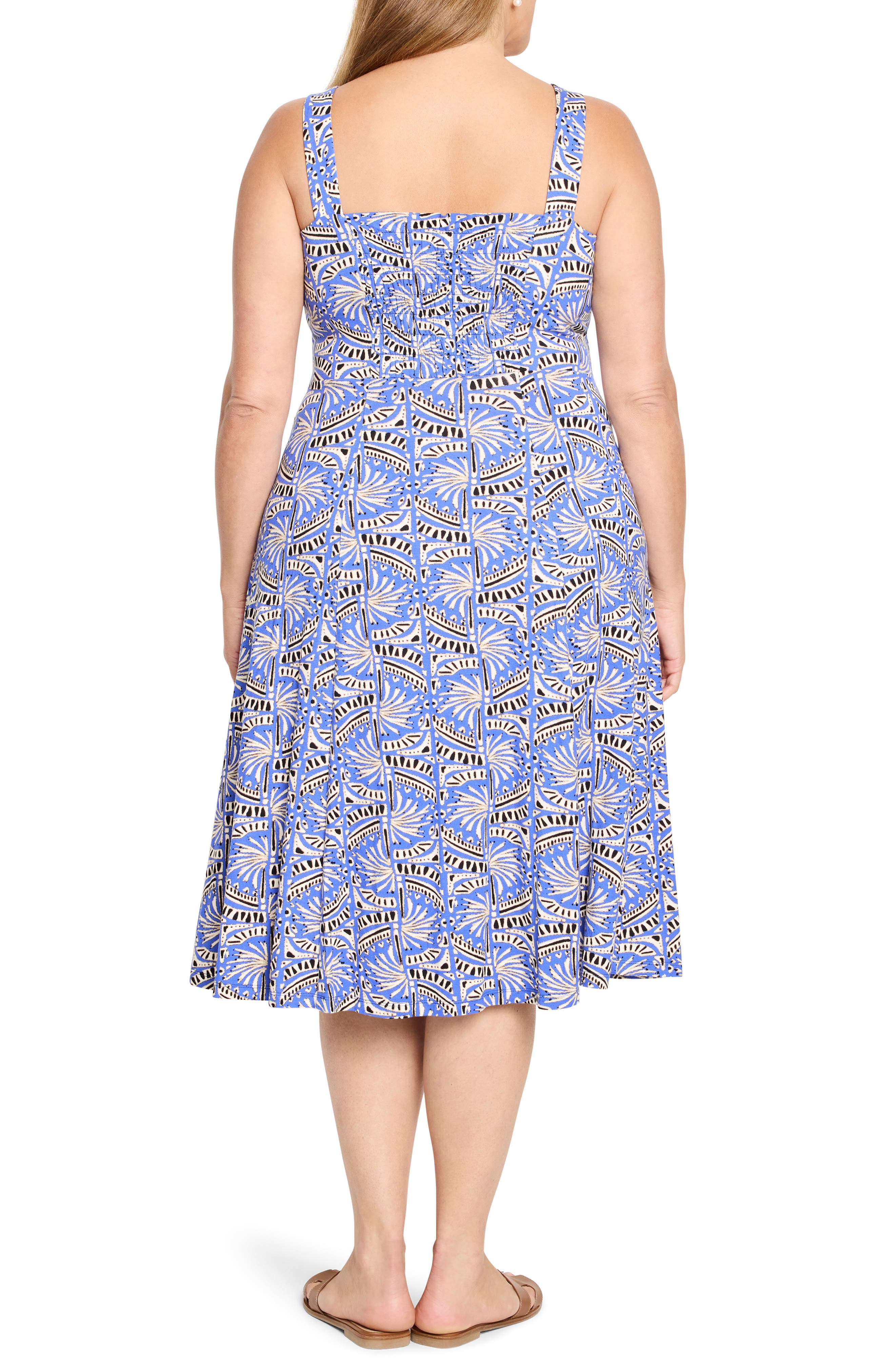 NIC+ZOE Dana Ocean Jewel Jersey Dress