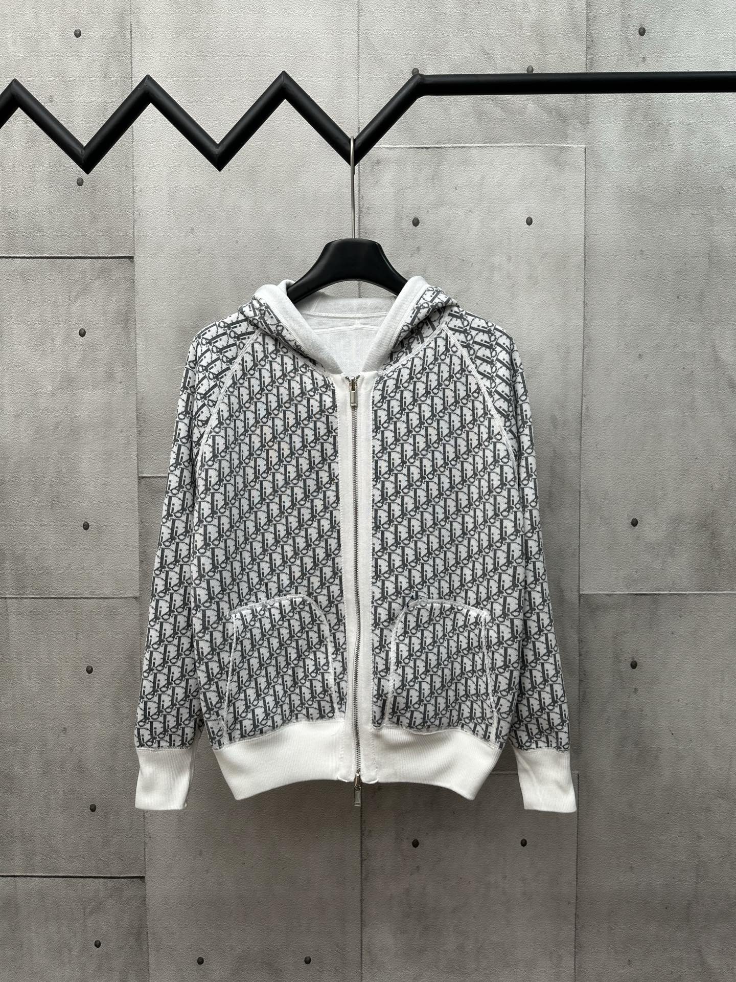 0918 New Unisex Plaid Cotton Blend Zip-Up Hoodie Jacket