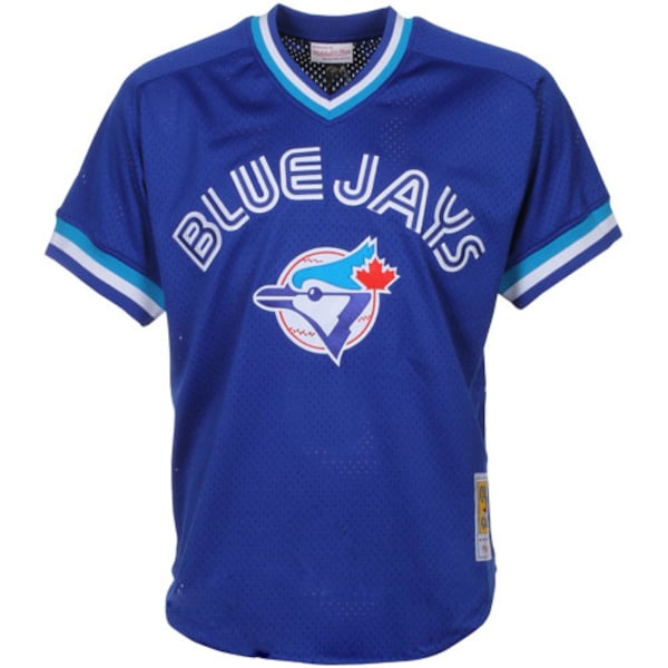 Joe Carter Toronto Blue Jays 1993 Authentic Cooperstown Collection Mesh Batting Practice Jersey - Royal