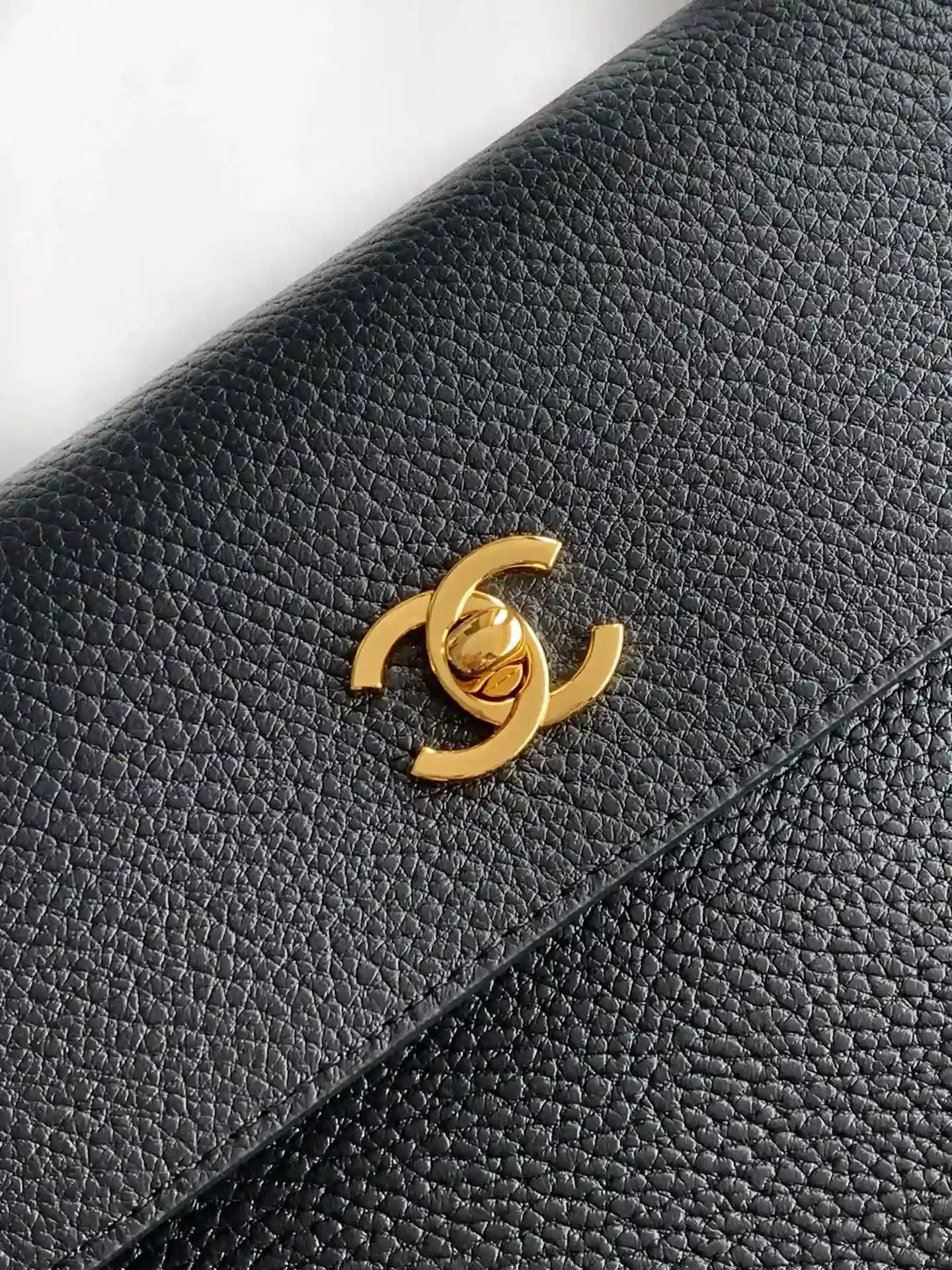 Chanel Gabrielle Black Calfskin Tote Bag product photo from LabelPicks