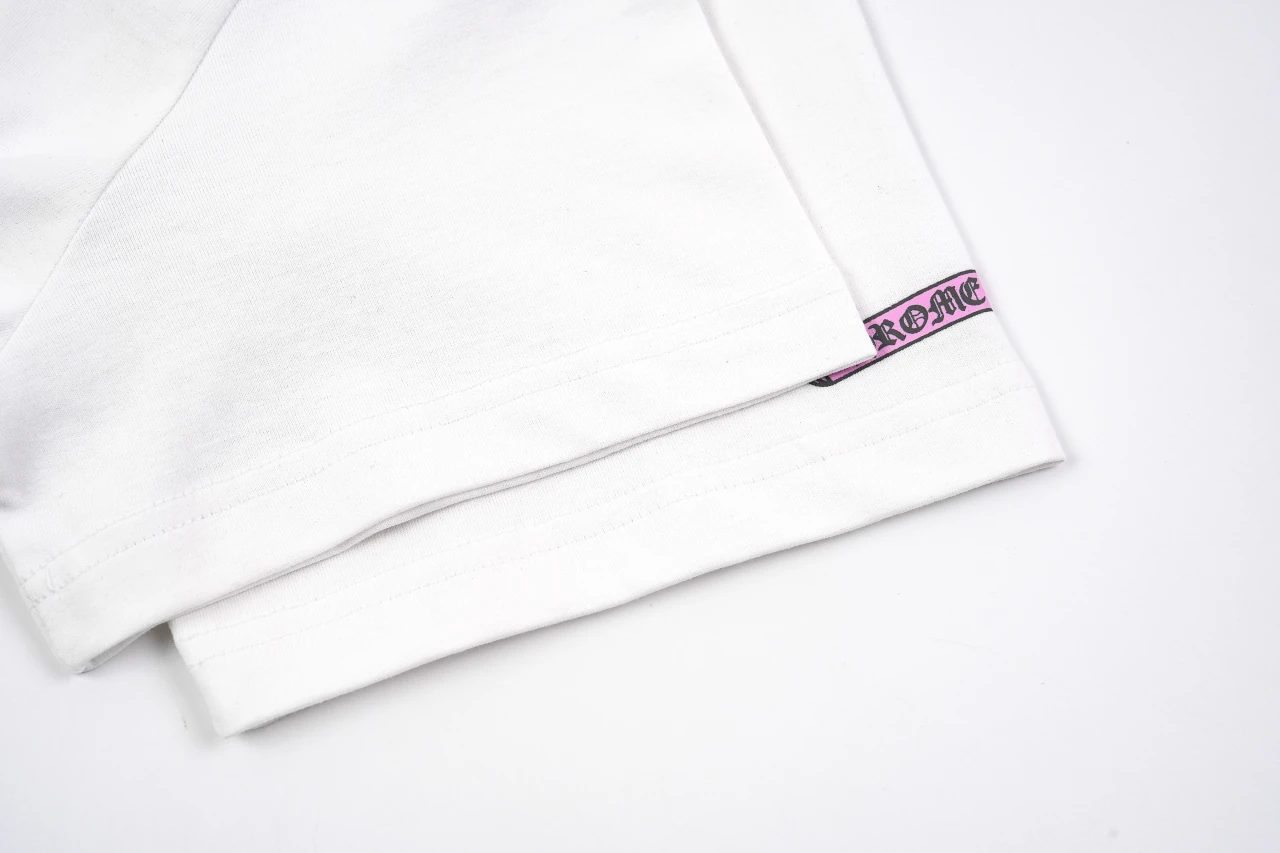 Chrome Hearts White Pink Green Sanskrit Scroll T-Shirt product photo from LabelPicks