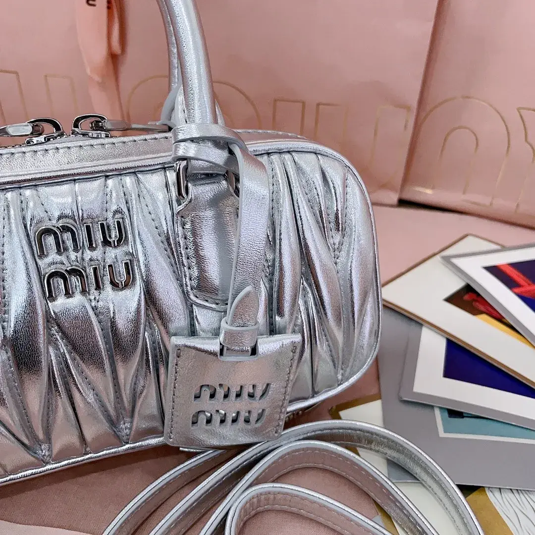 Miu Miu Arcadie Satin Top Handle Bag product photo from LabelPicks