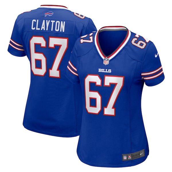Travis Clayton Buffalo Bills Nike Women's Game Jersey -  Royal