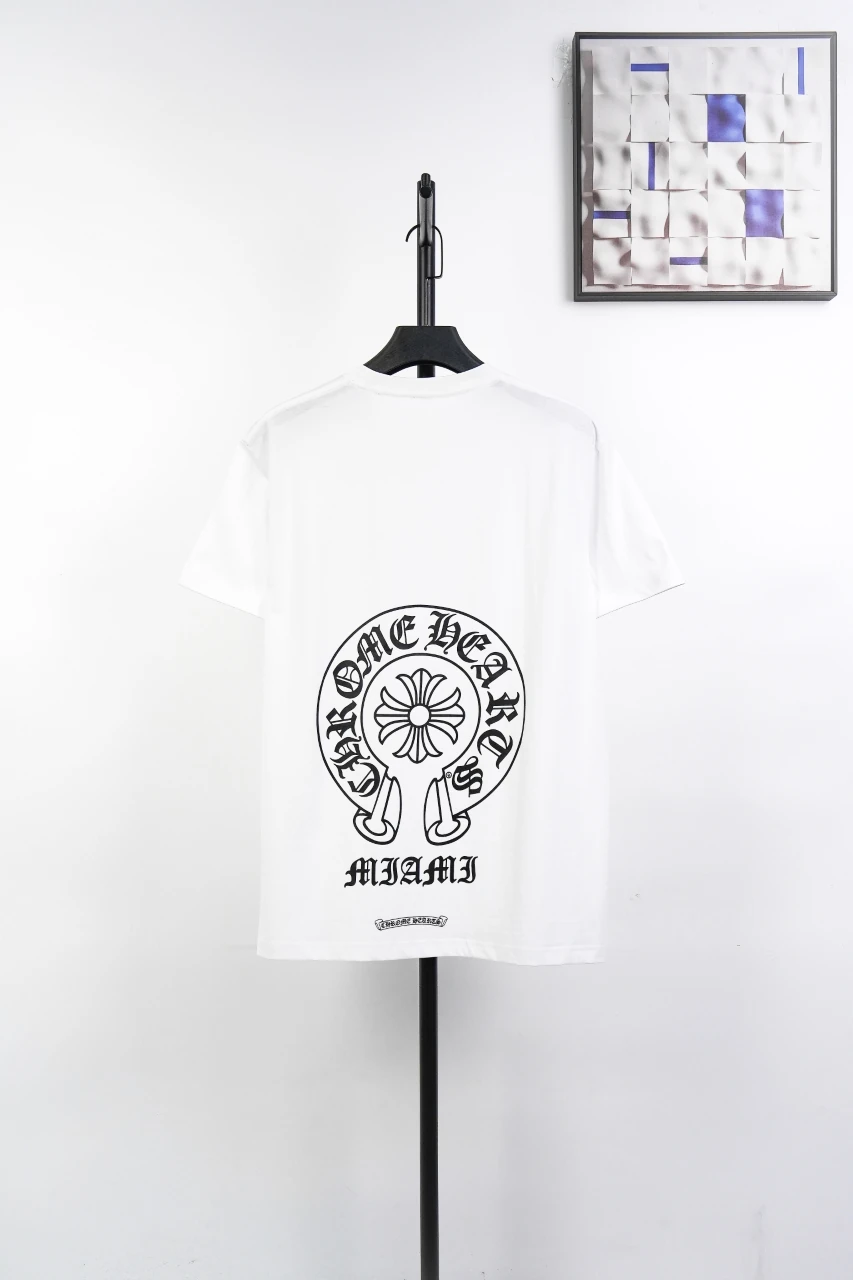 Chrome Hearts Black Hem Sanskrit Scroll T-Shirt product photo from LabelPicks
