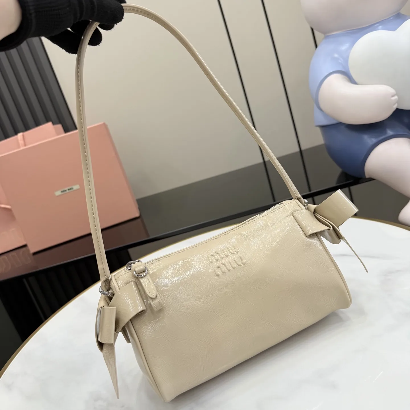 Miu Miu Beige Top Handle Bag product photo from LabelPicks