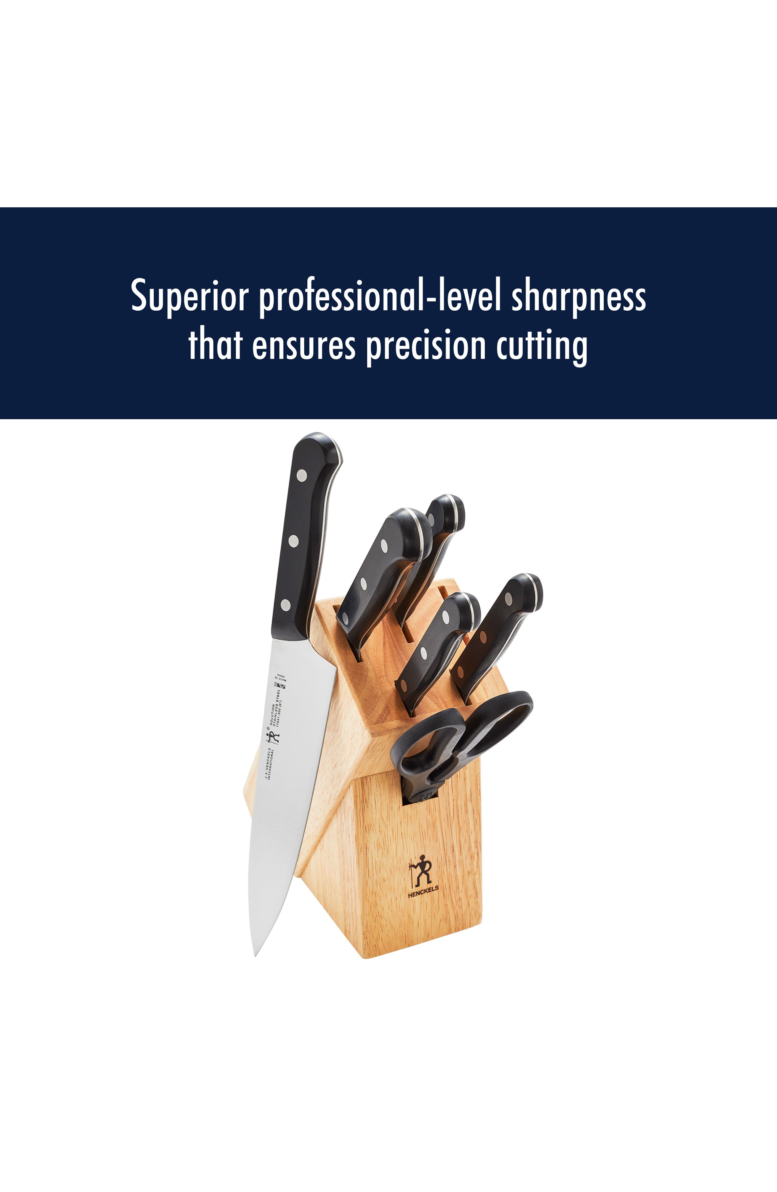 HENCKELS CUTLERY 7-Piece Knife Block Set