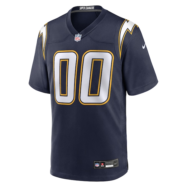 Los Angeles Chargers Nike Alternate Super Chargers Game Custom Jersey - Navy