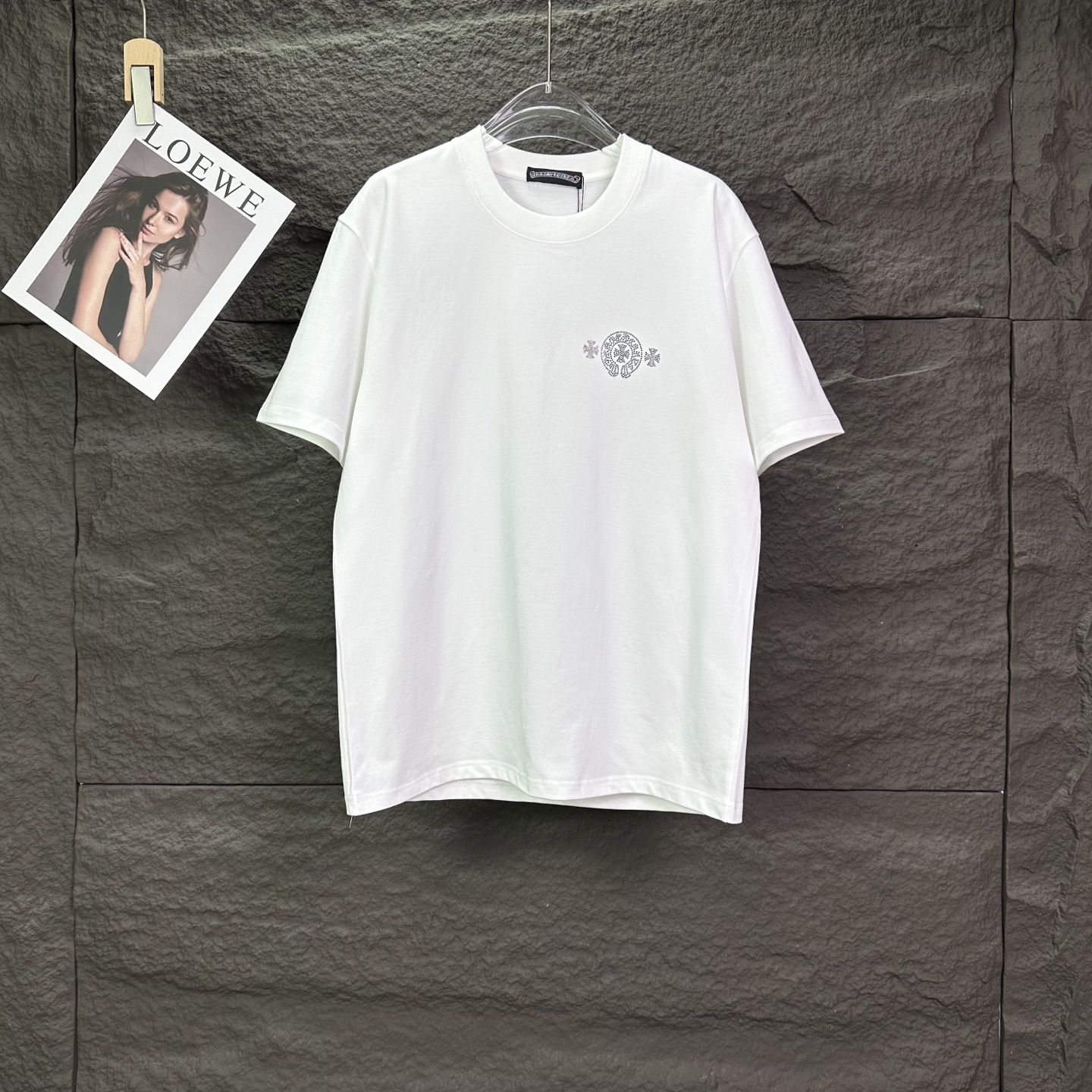0512 Classic letter prints t-shirt