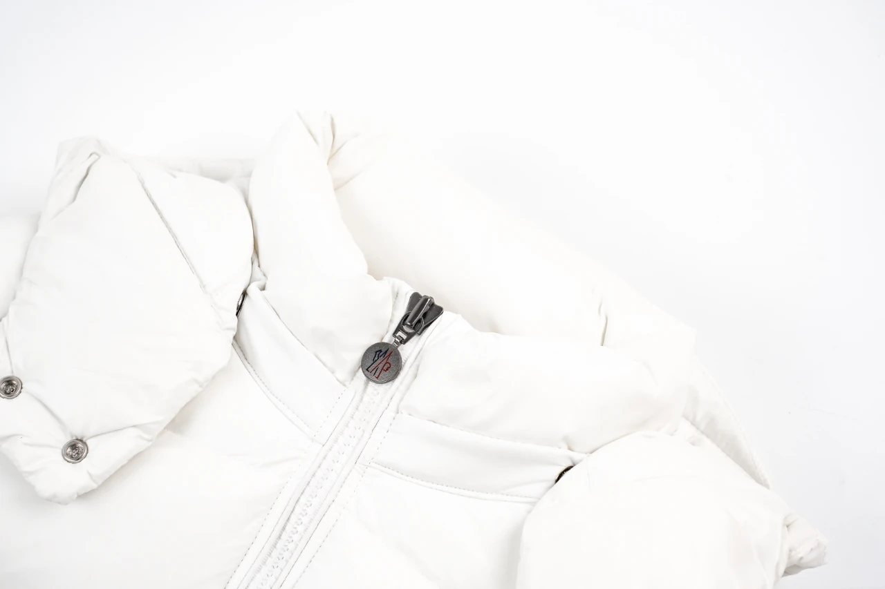 Moncler White Glossy Ski Down Vest product photo from LabelPicks