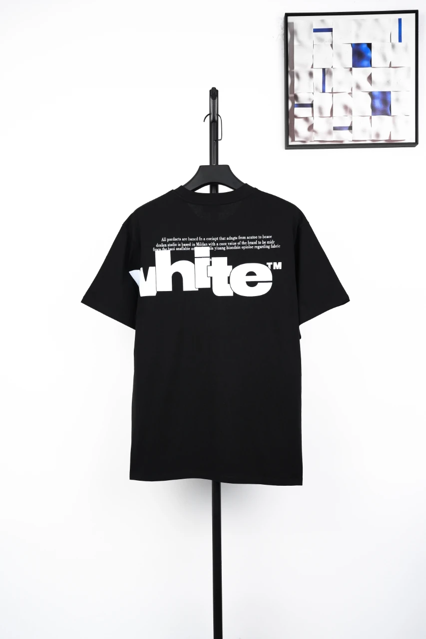 Off-White Black Bold Logo Letter T-Shirt product photo from LabelPicks