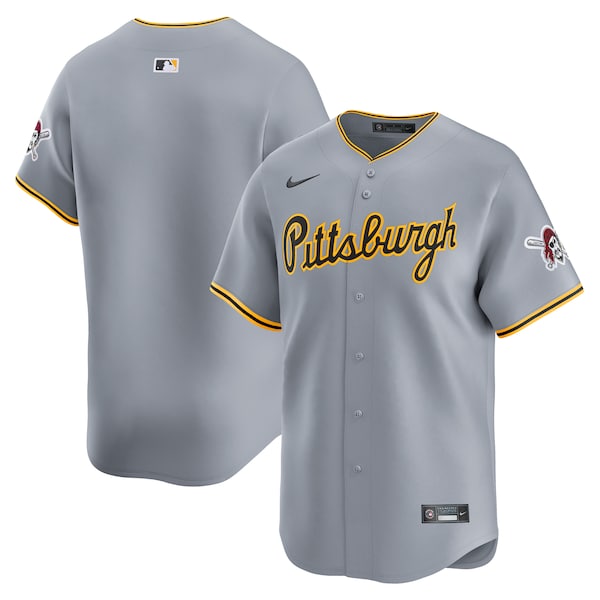 Pittsburgh Pirates Nike Away Limited Jersey - Gray