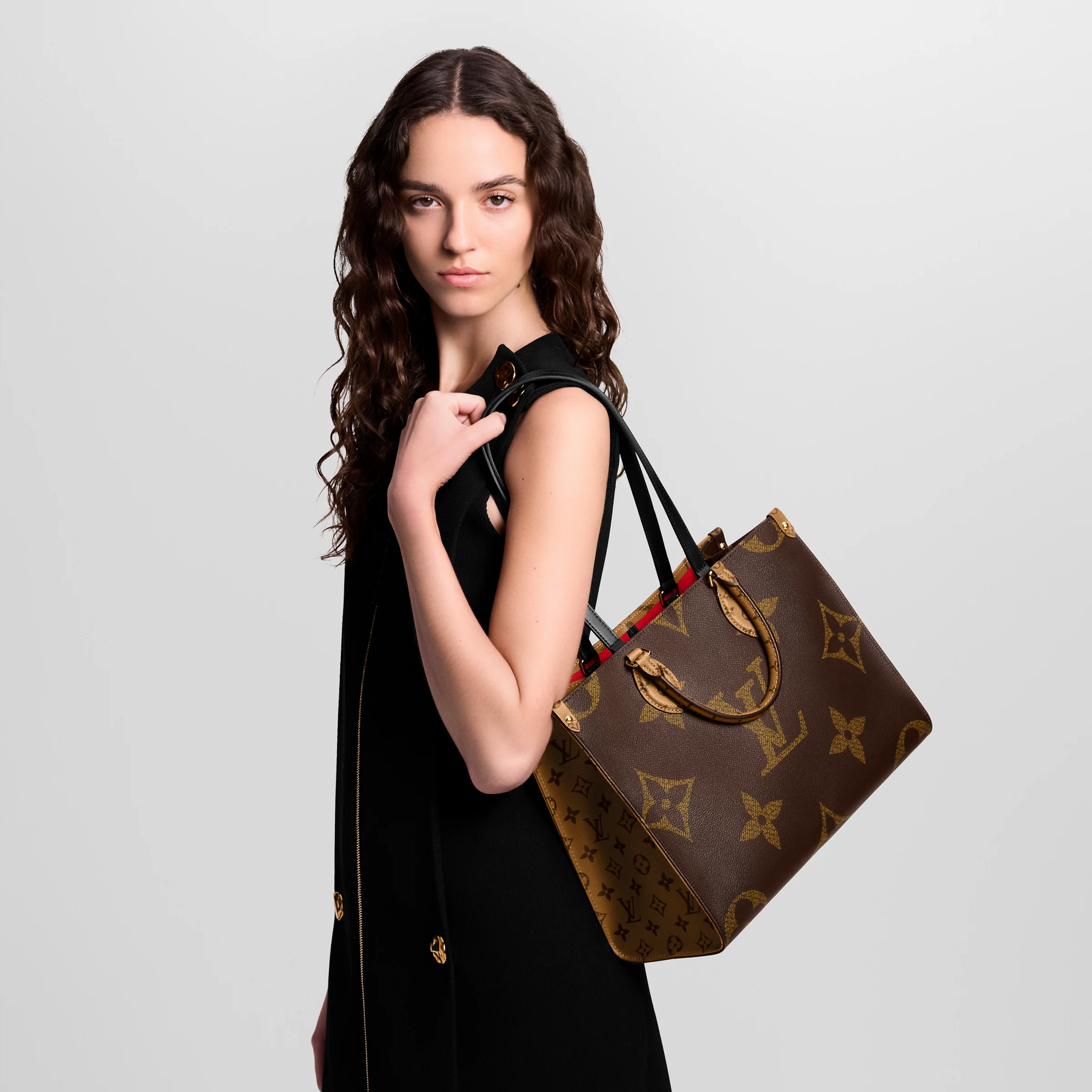 OnTheGo MM – Bolsa Tote Feminina Monogram de Luxo Modelo: M45320