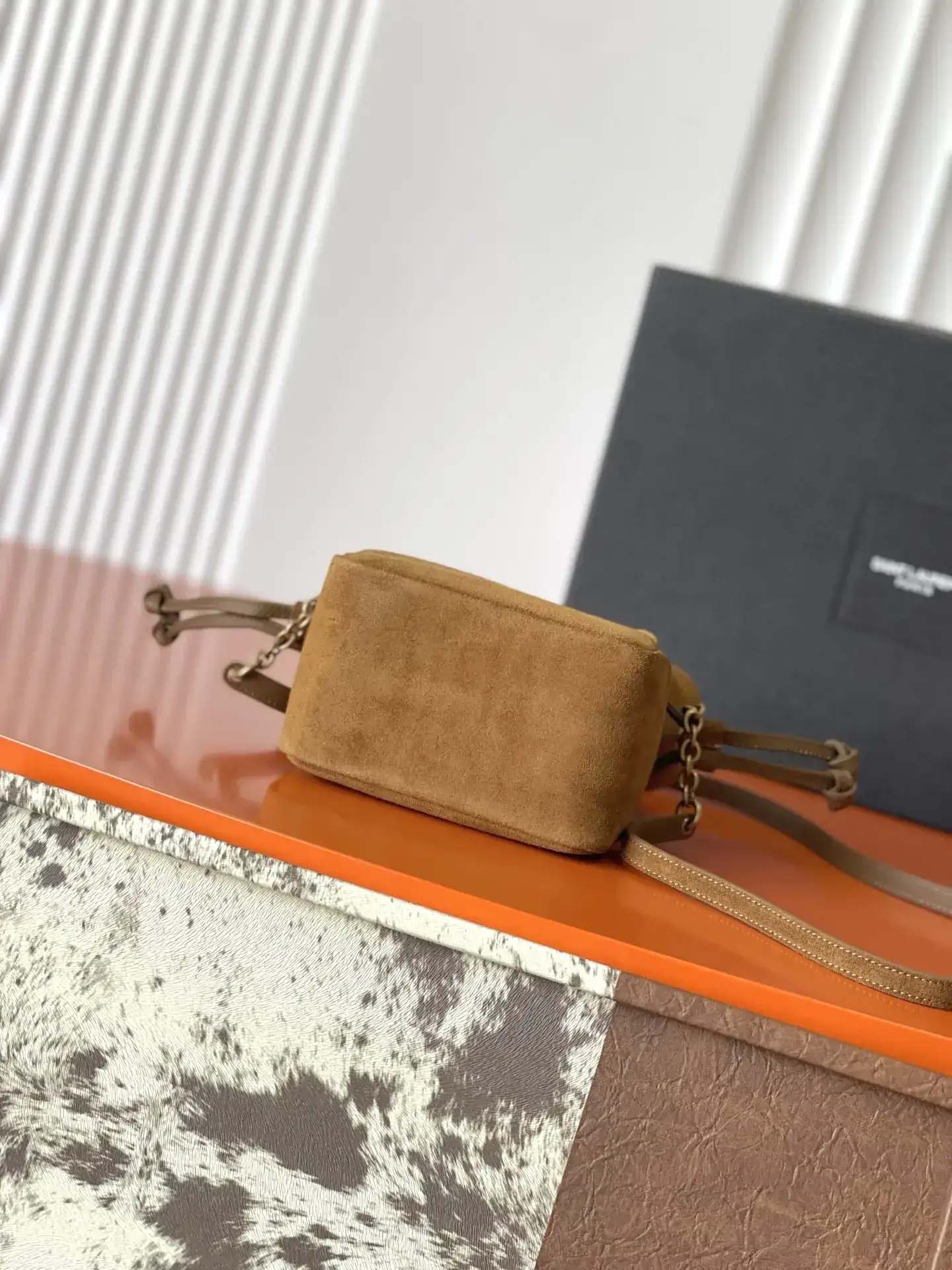 Saint Laurent Lambskin Jamie Bucket Bag product photo from LabelPicks