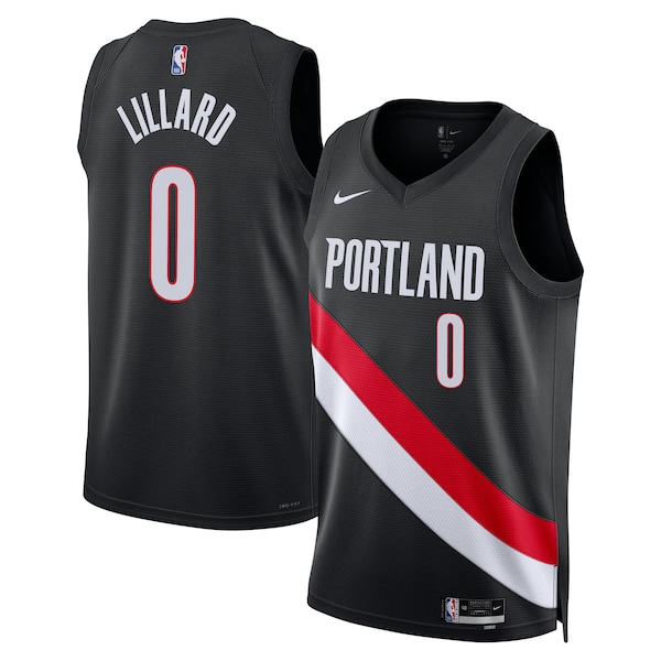 Damian Lillard Portland Trail Blazers Nike Unisex Swingman Jersey - Icon Edition - Black