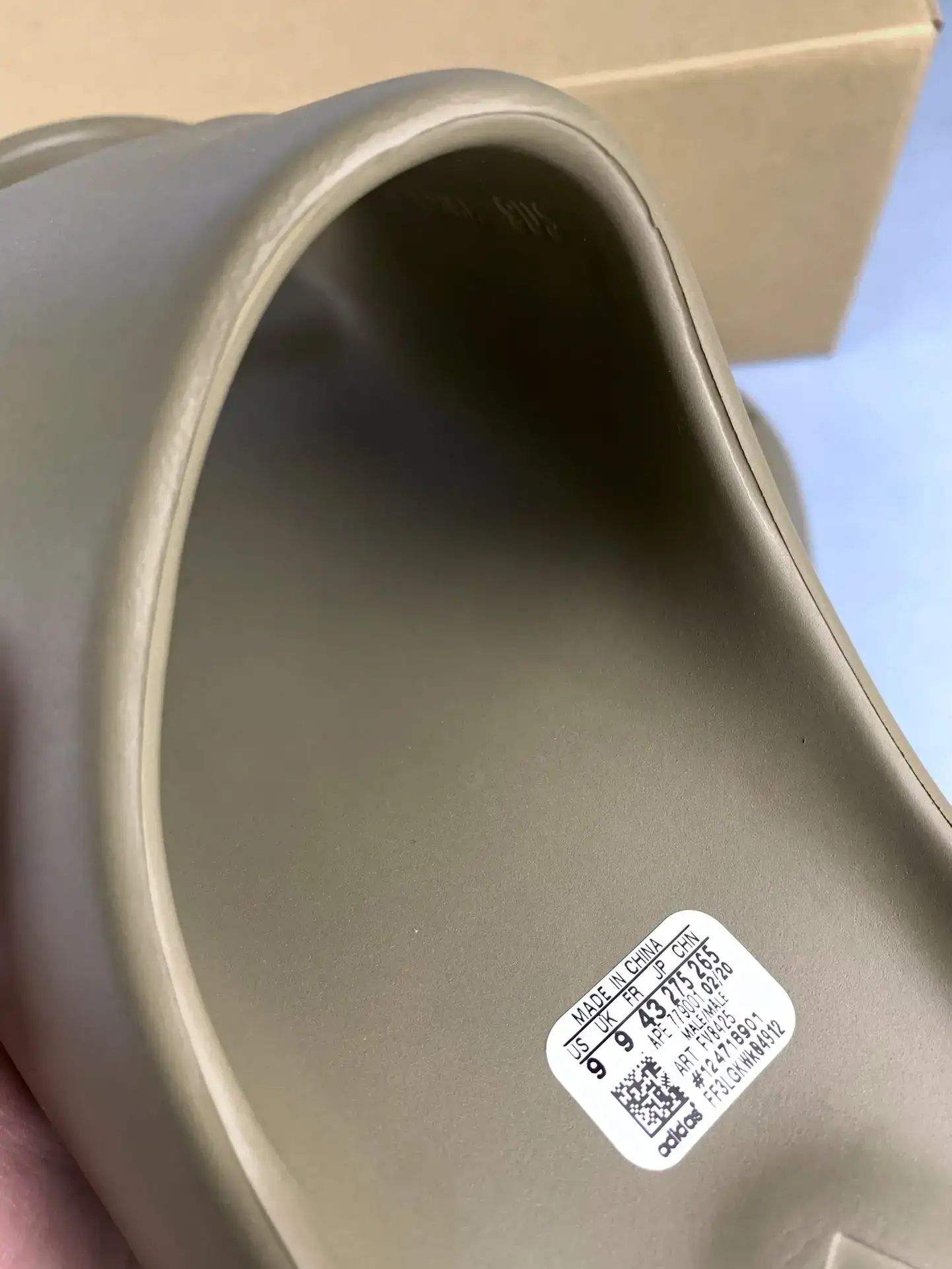adidas Yeezy Slide Earth Brown Shoes product photo from LabelPicks