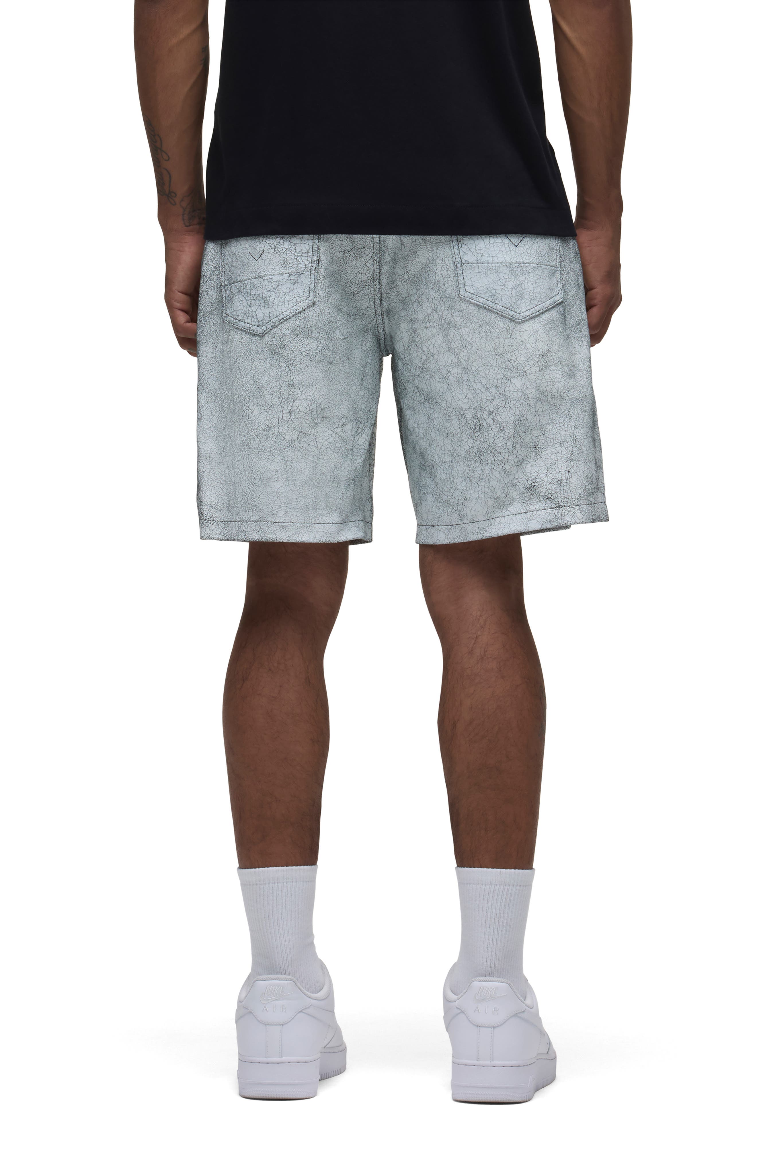 Hudson Jeans Clint Leather Five Pocket Shorts