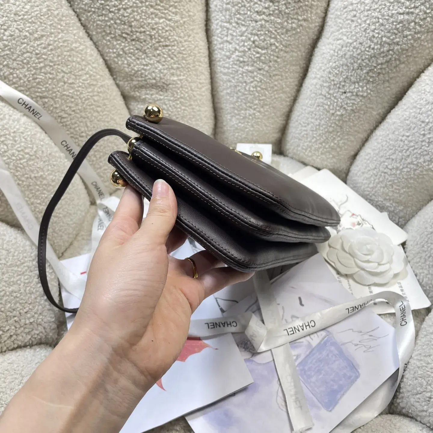 Chanel Calfskin Shoulder Bag product photo from LabelPicks