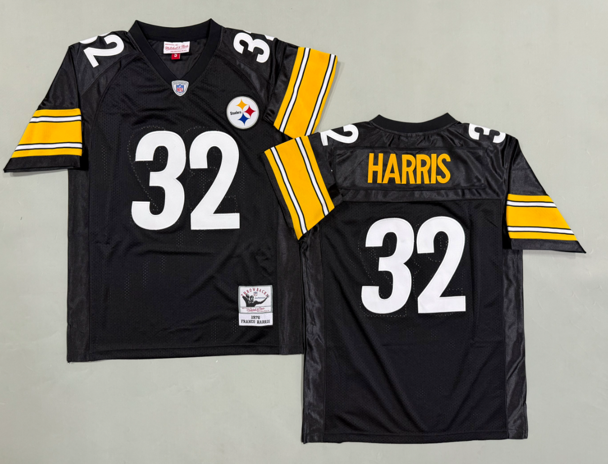 Franco Harris Pittsburgh Steelers Authentic Throwback Retired Player Jersey