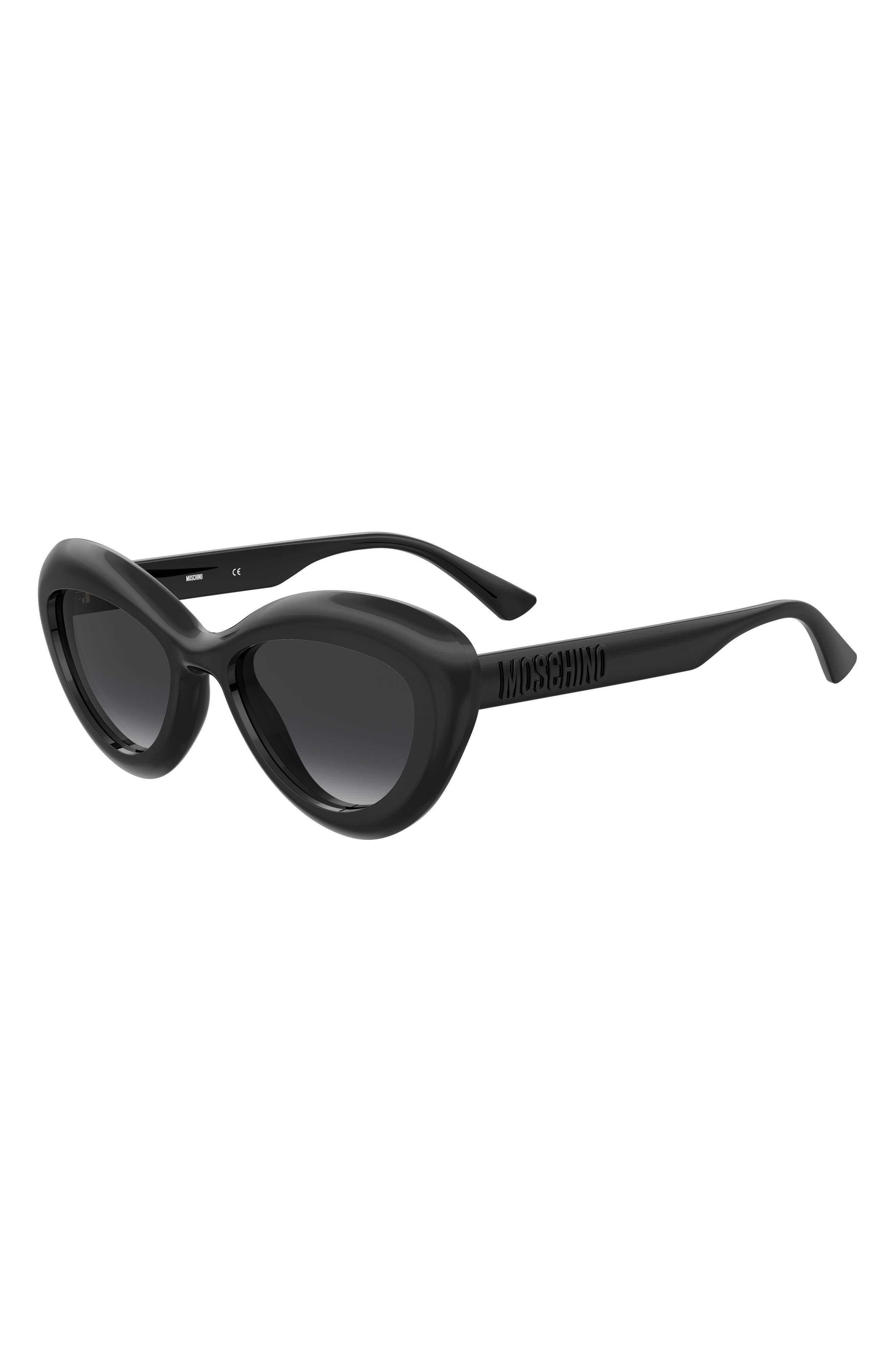 Moschino 55mm Cat Eye Sunglasses