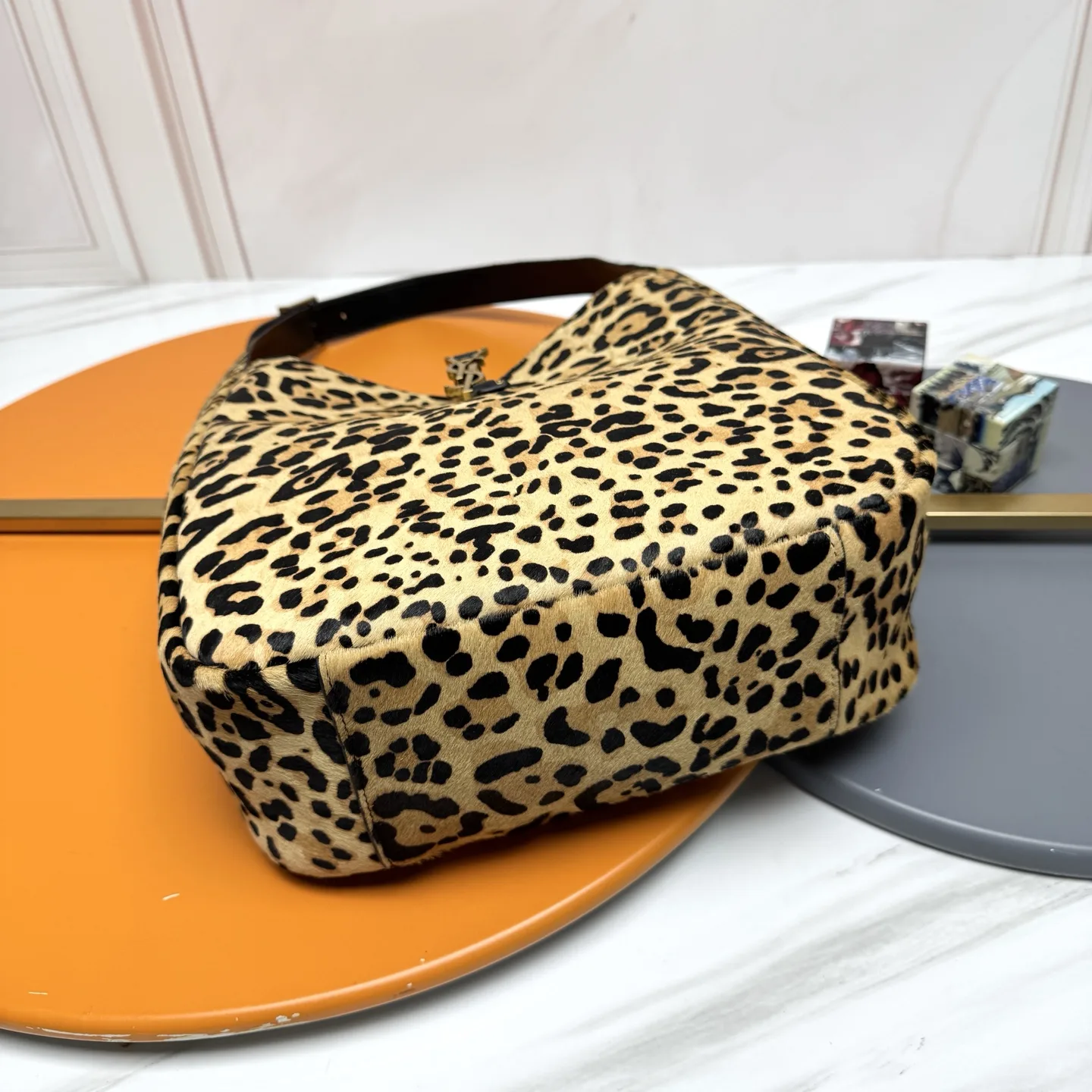 Saint Laurent Calfskin Le 5 A 7 Hobo Bag product photo from LabelPicks