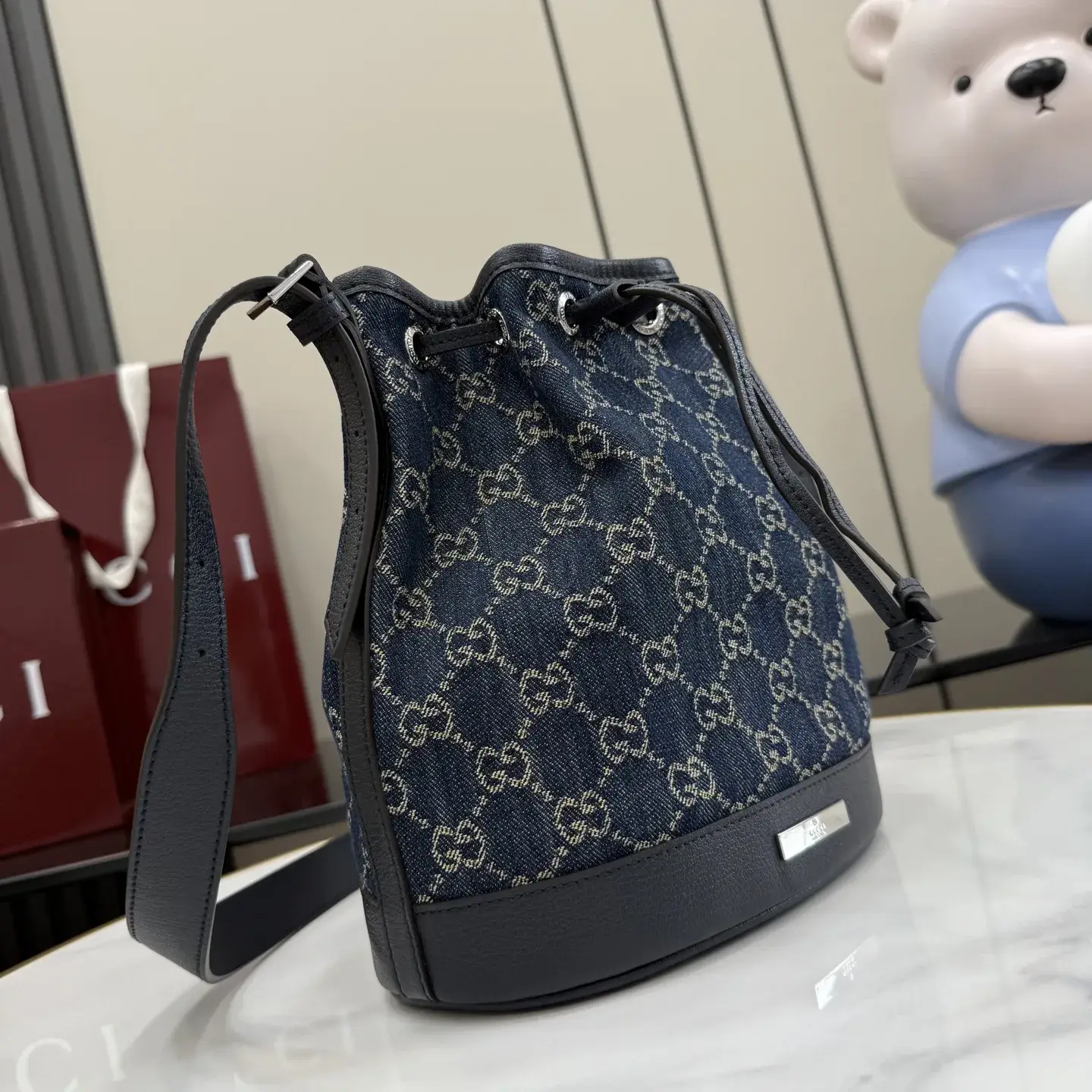 Gucci Generation Blue Nylon Crossbody Bag product photo from LabelPicks