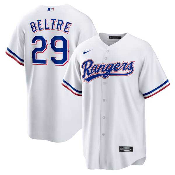 Adrian Beltre Texas Rangers Nike Home Retired Player Replica Jersey - White