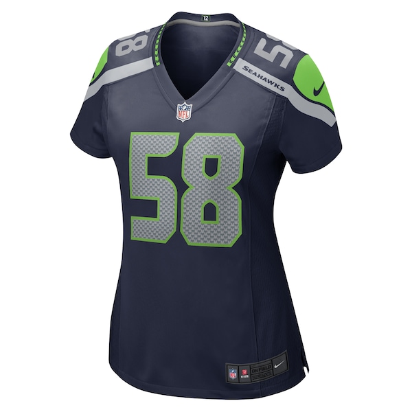 Derick Hall Seattle Seahawks Nike Women's  Game Jersey - College Navy