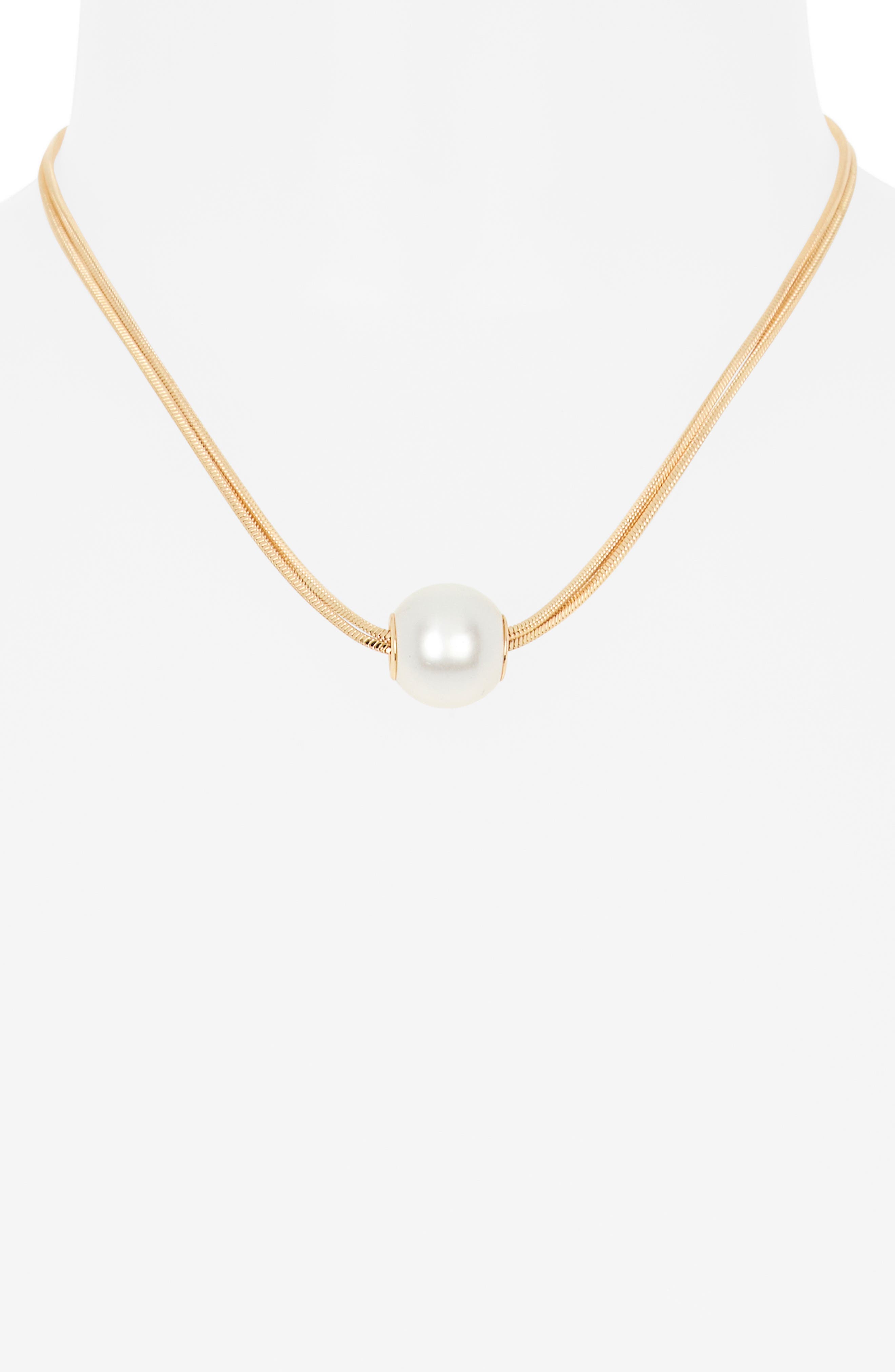 NORDSTROM RACK Two Layer Chain Necklace