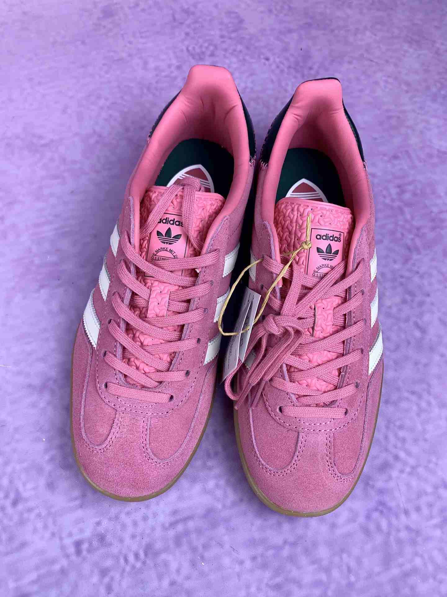 adidas Gazelle Indoor Rose Tone Collegiate Green Shoes