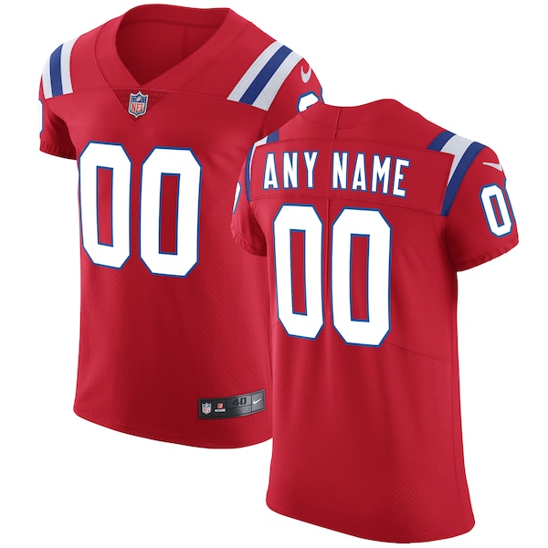 New England Patriots Nike Vapor Untouchable Custom Elite Jersey - Red