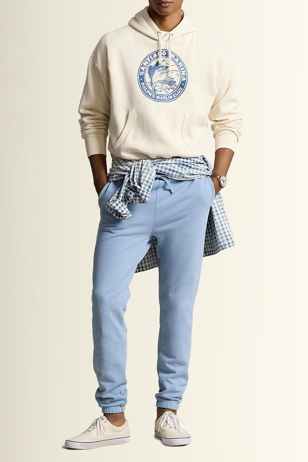 POLO RALPH LAUREN מכנסי ג'וג ארוכים