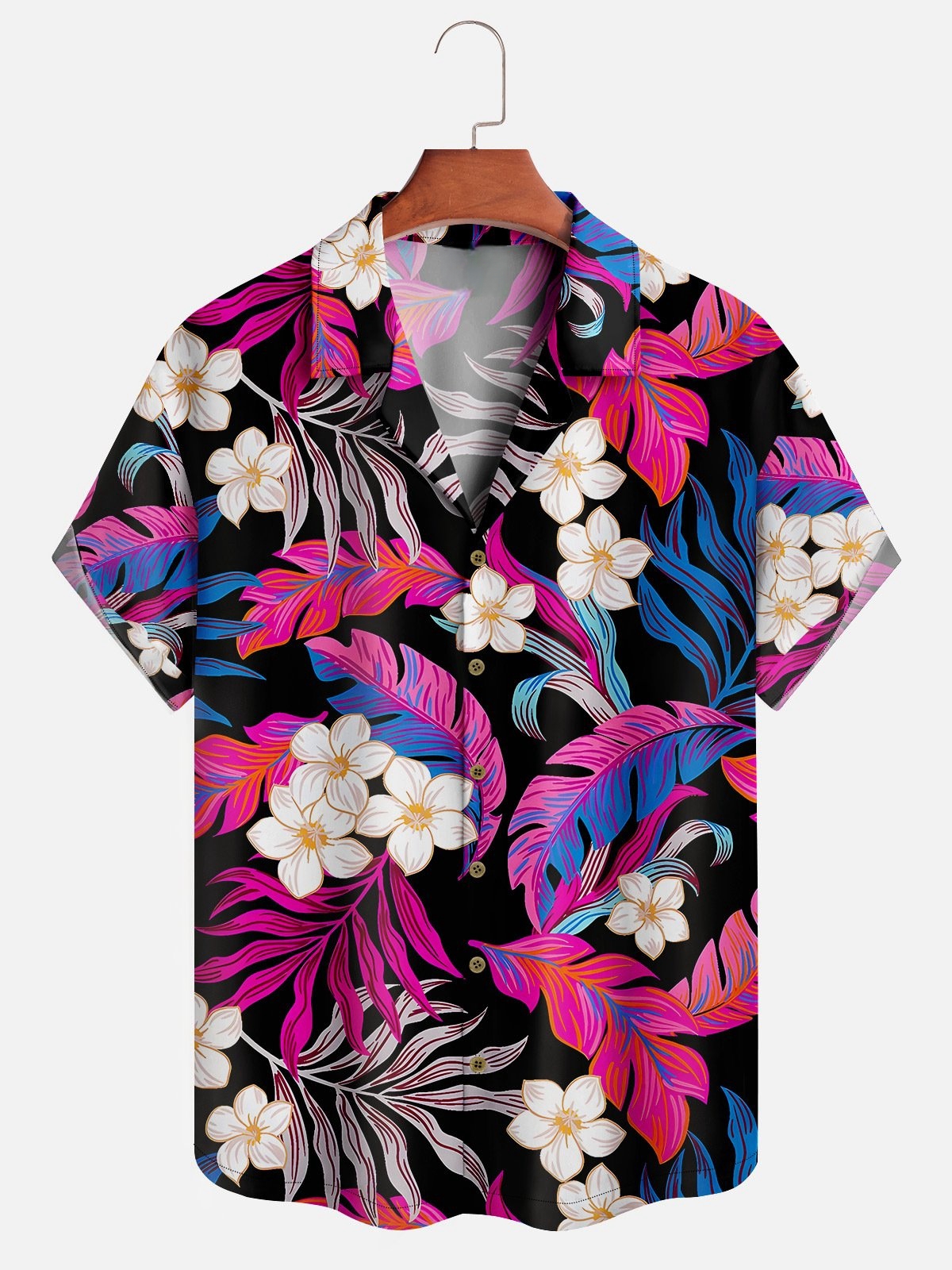 Palm Leaf Aloha Shirt