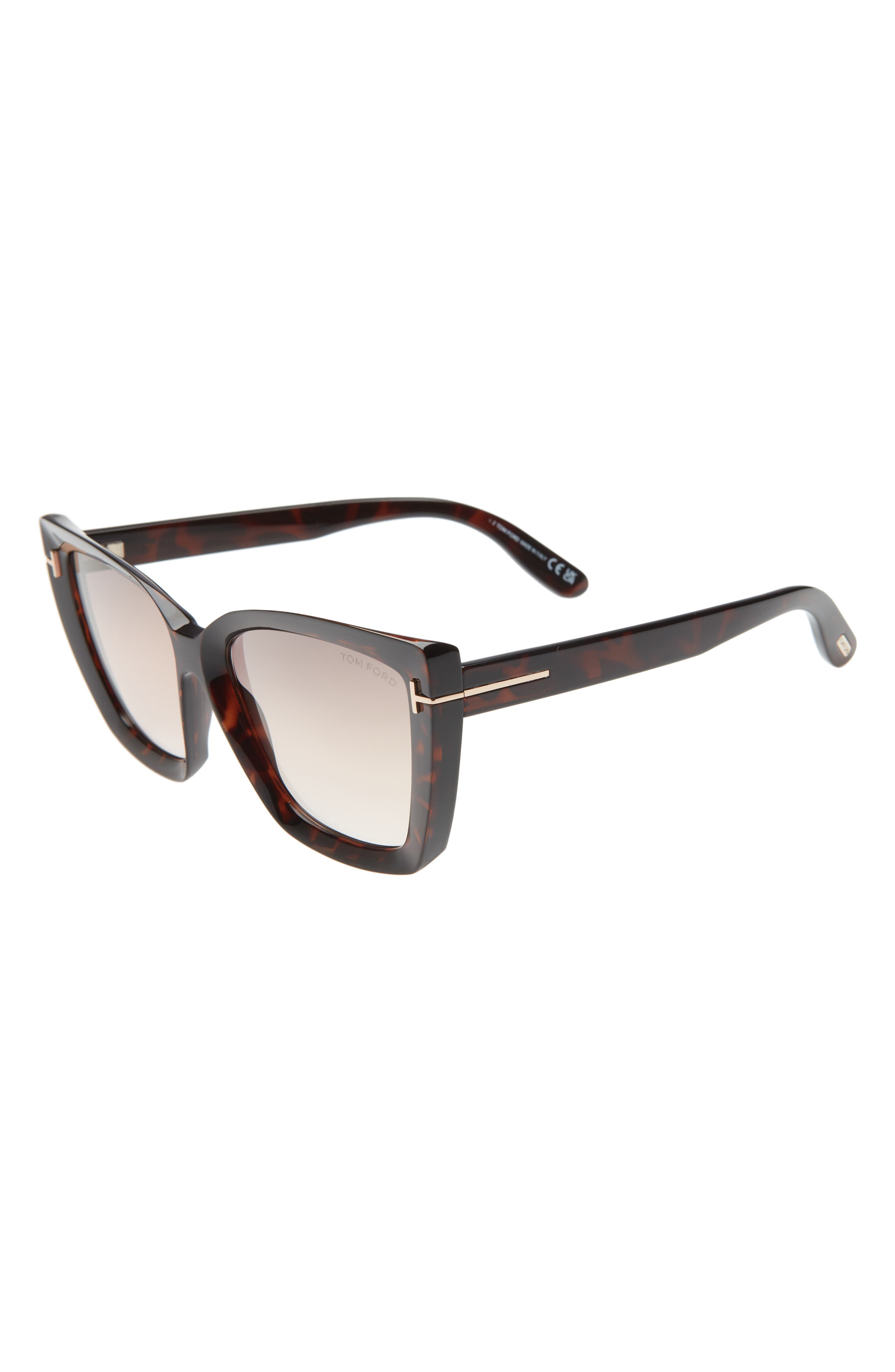 TOM FORD Scarlet-02 57mm Square Sunglasses